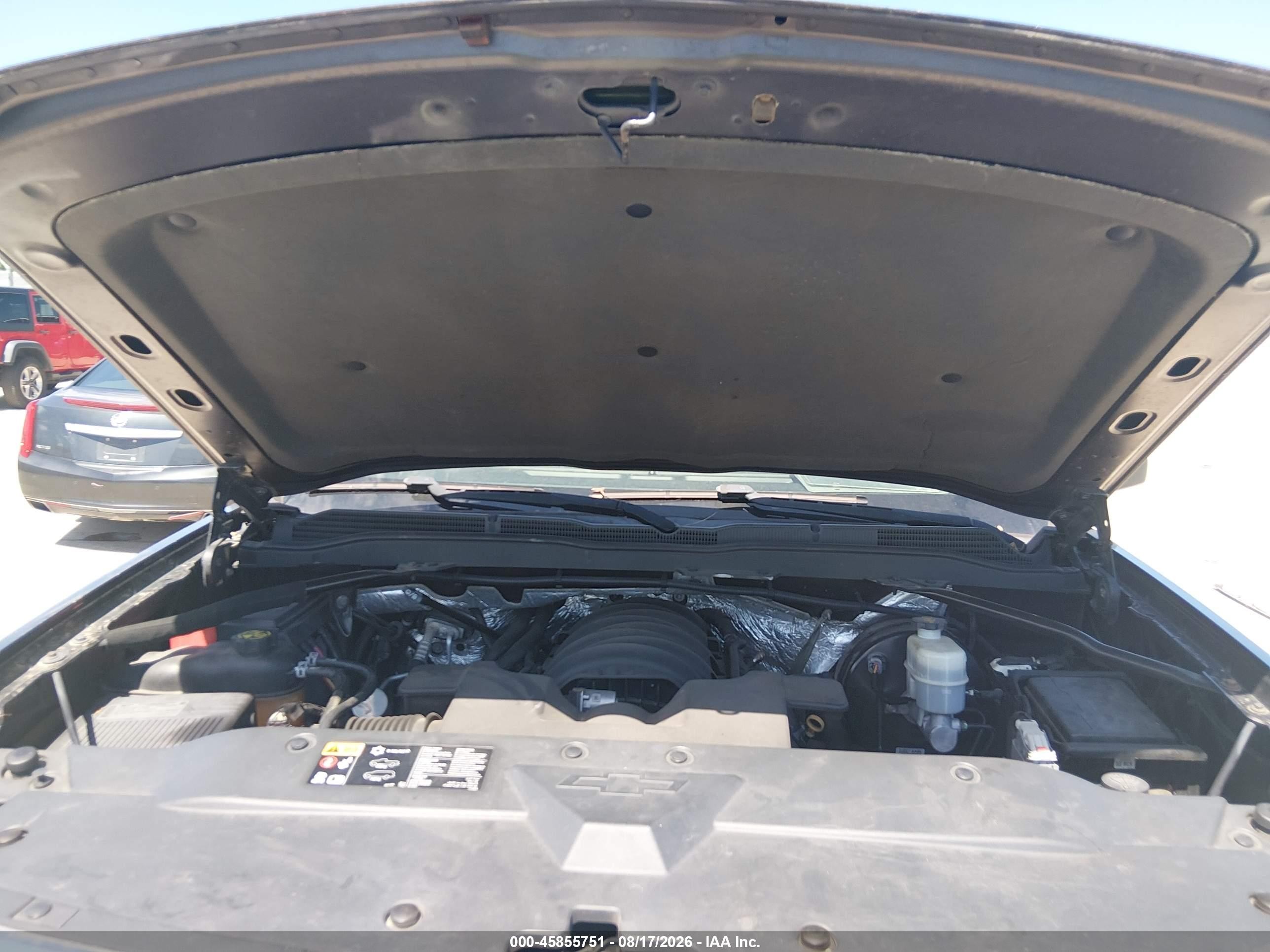 2014 Chevrolet Silverado 1500 1lz Gray vin: 3GCUKSEC4EG441384