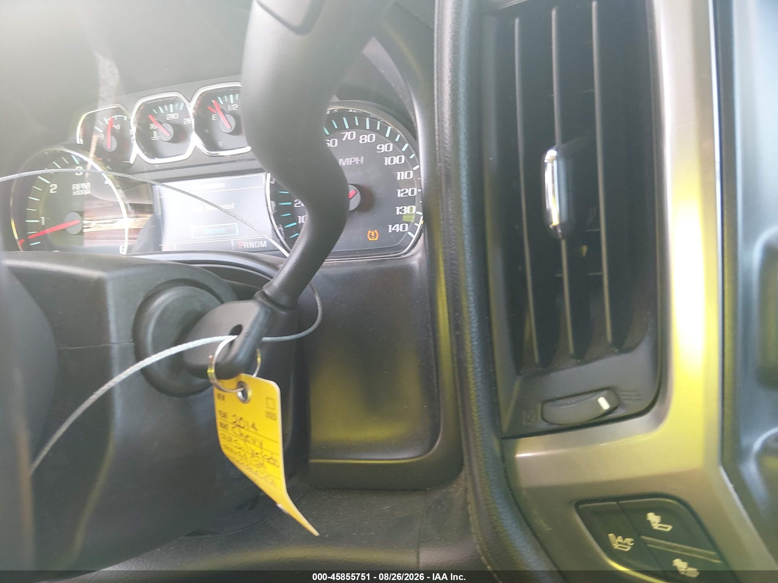 2014 Chevrolet Silverado 1500 1lz Gray vin: 3GCUKSEC4EG441384