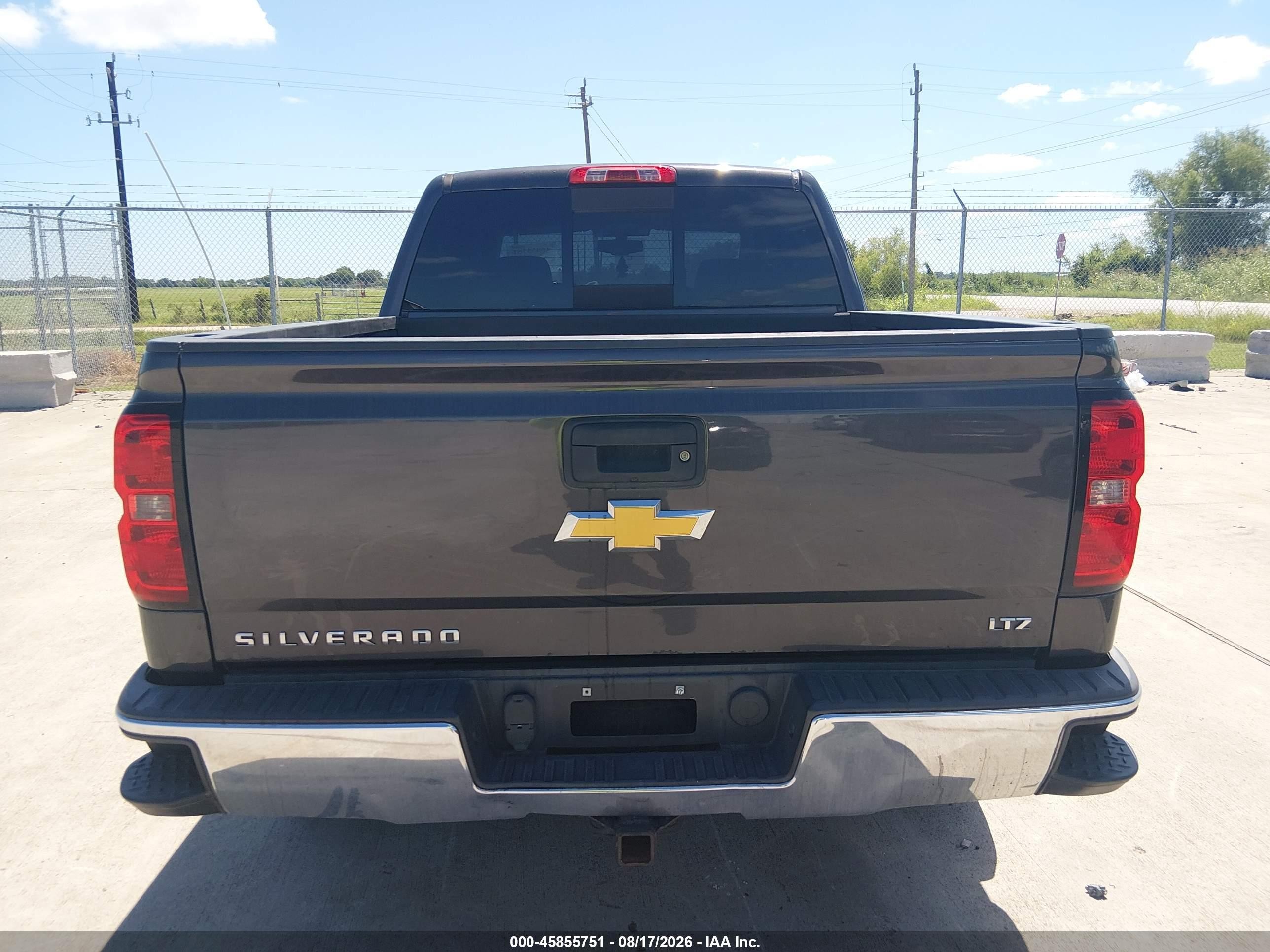 2014 Chevrolet Silverado 1500 1lz Gray vin: 3GCUKSEC4EG441384