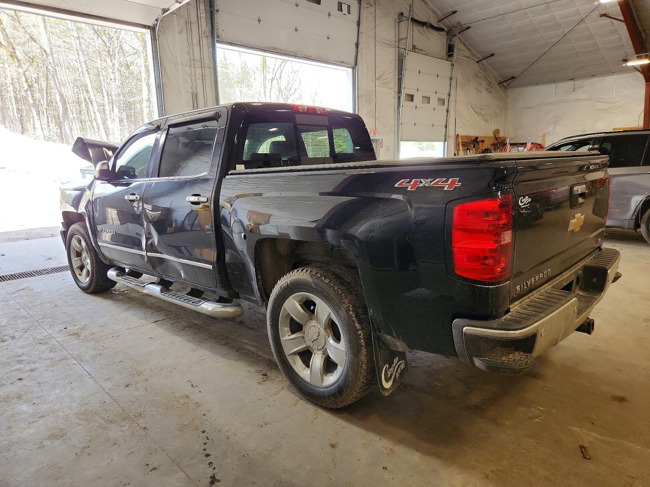 2015 Chevrolet Silverado K1500 Ltz Black vin: 3GCUKSEC4FG212236