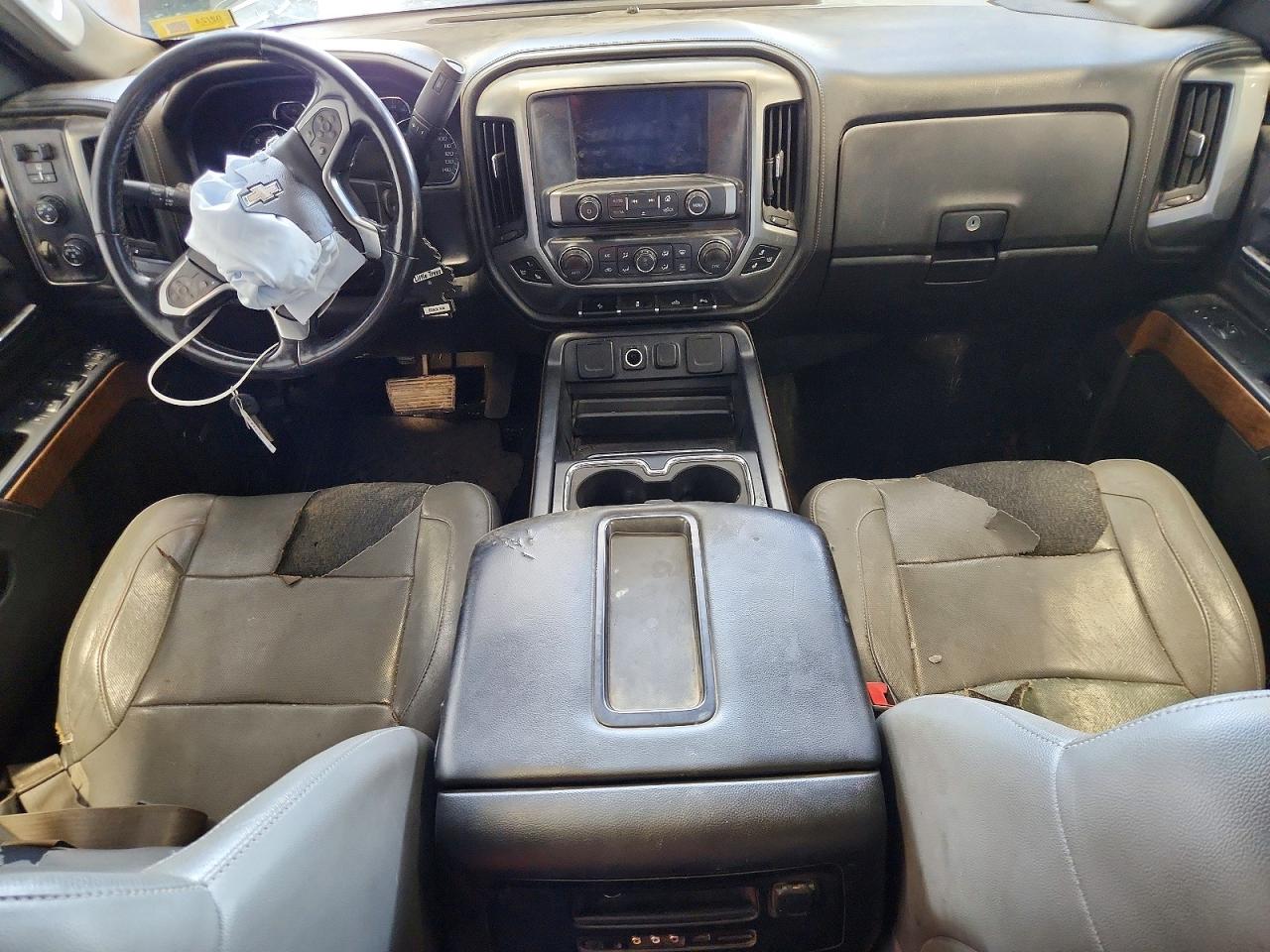 2015 Chevrolet Silverado K1500 Ltz Black vin: 3GCUKSEC4FG212236