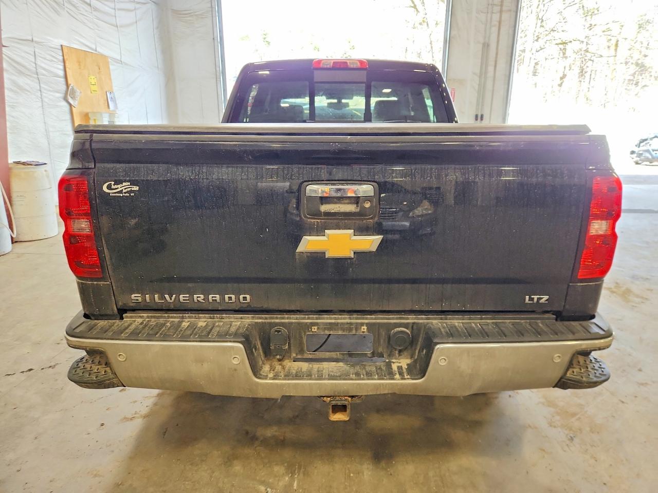 2015 Chevrolet Silverado K1500 Ltz Black vin: 3GCUKSEC4FG212236