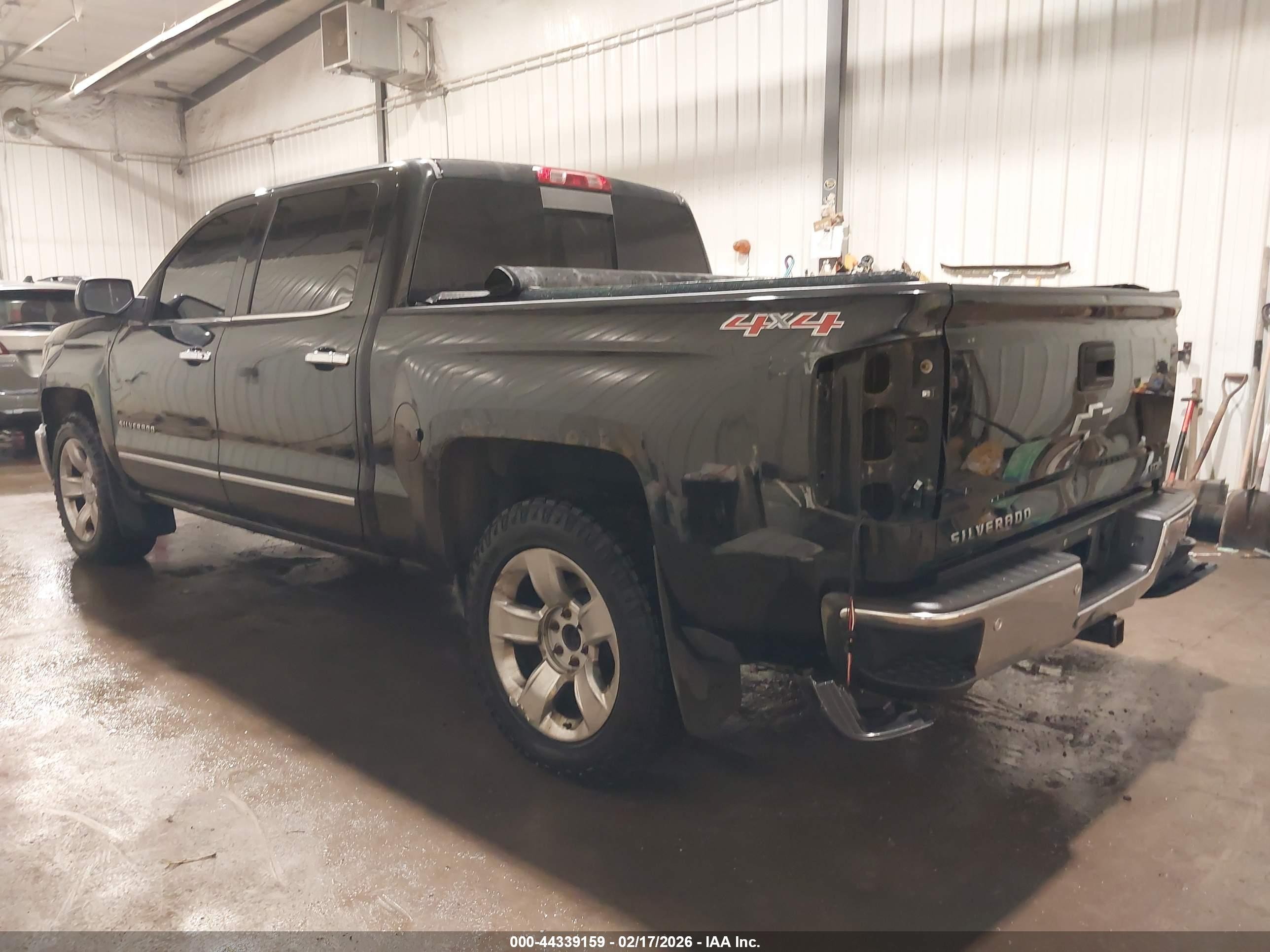 2015 Chevrolet Silverado 1500 1lz Черный vin: 3GCUKSEC4FG263980