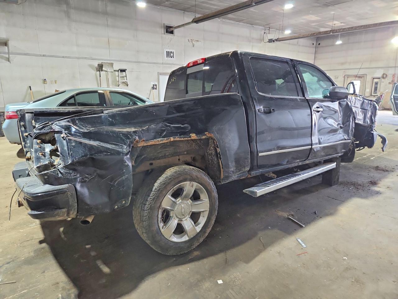 2015 Chevrolet Silverado K1500 Ltz Black vin: 3GCUKSEC4FG286384