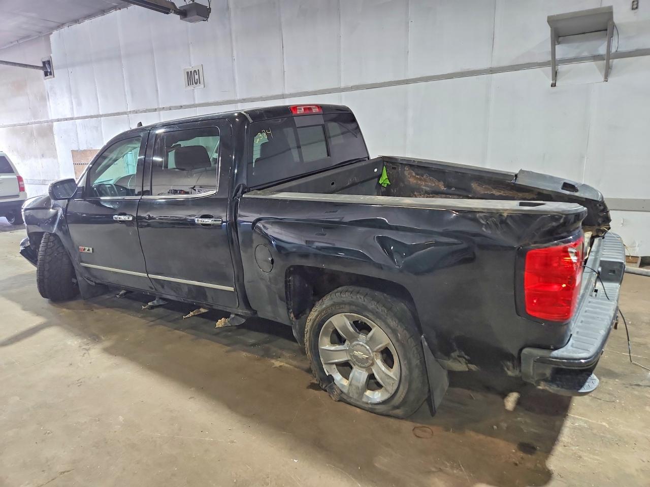 2015 Chevrolet Silverado K1500 Ltz Black vin: 3GCUKSEC4FG286384