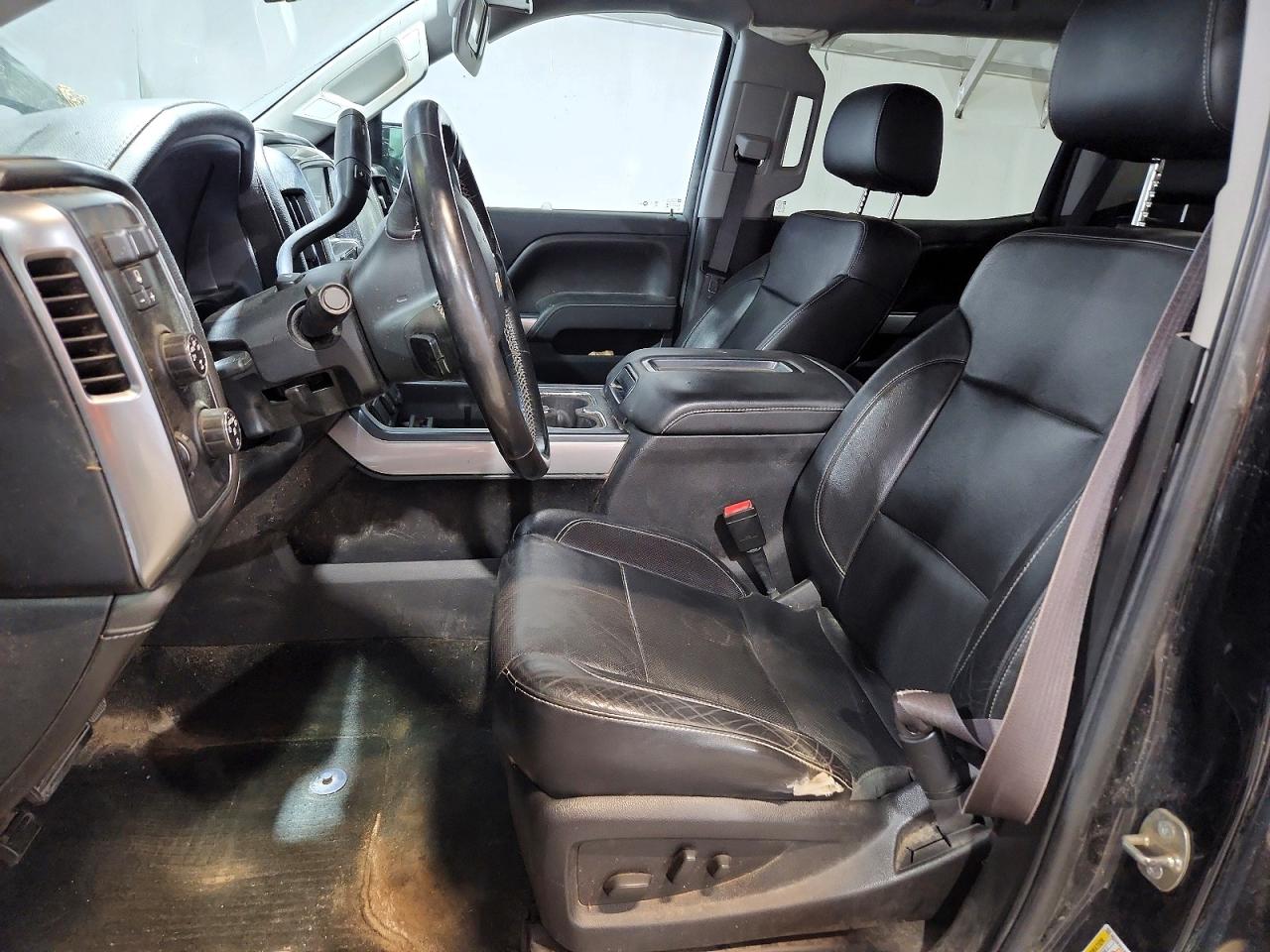 2015 Chevrolet Silverado K1500 Ltz Black vin: 3GCUKSEC4FG286384