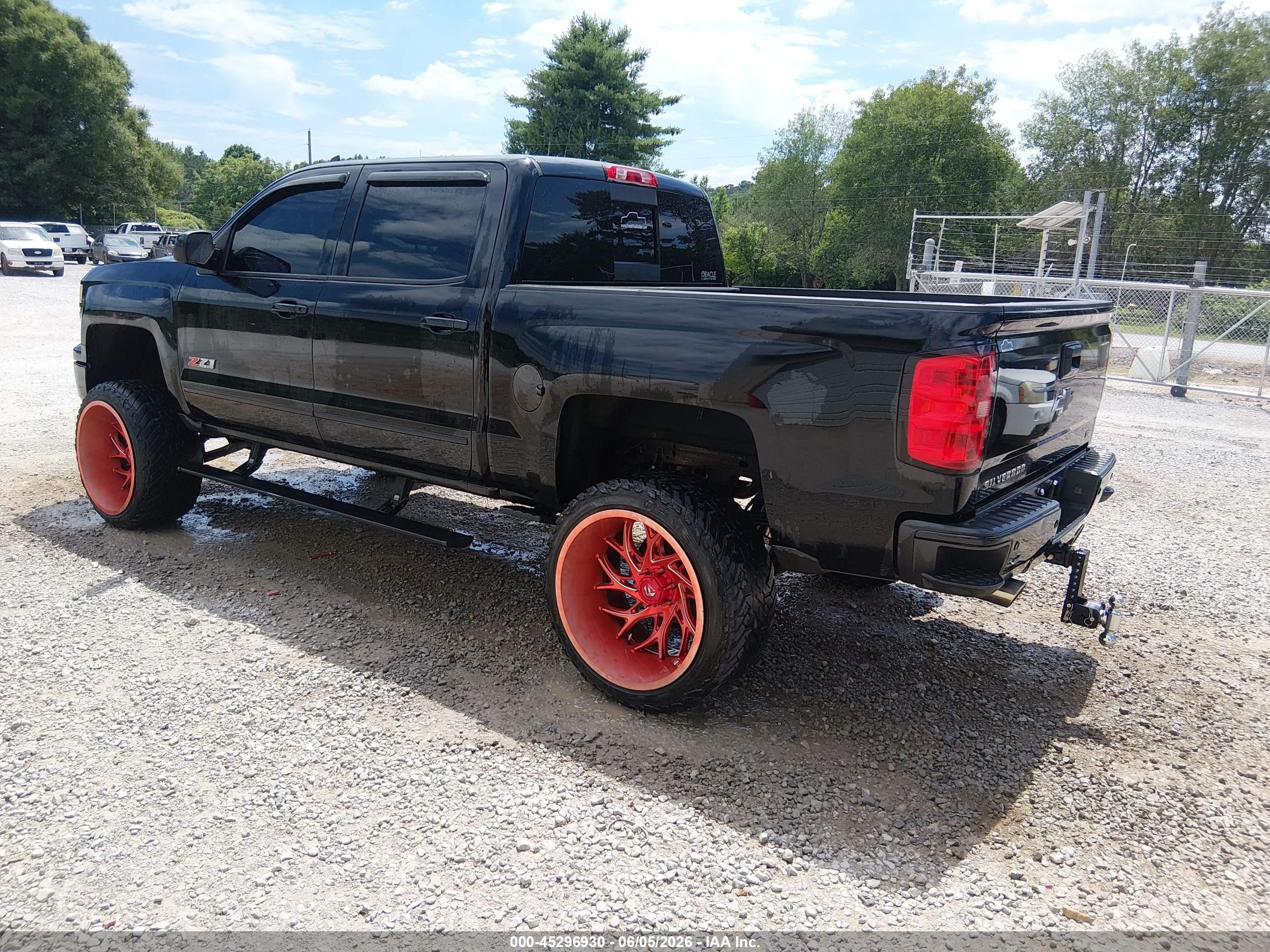 2015 Chevrolet Silverado 1500 2lz Черный vin: 3GCUKSEC4FG445615