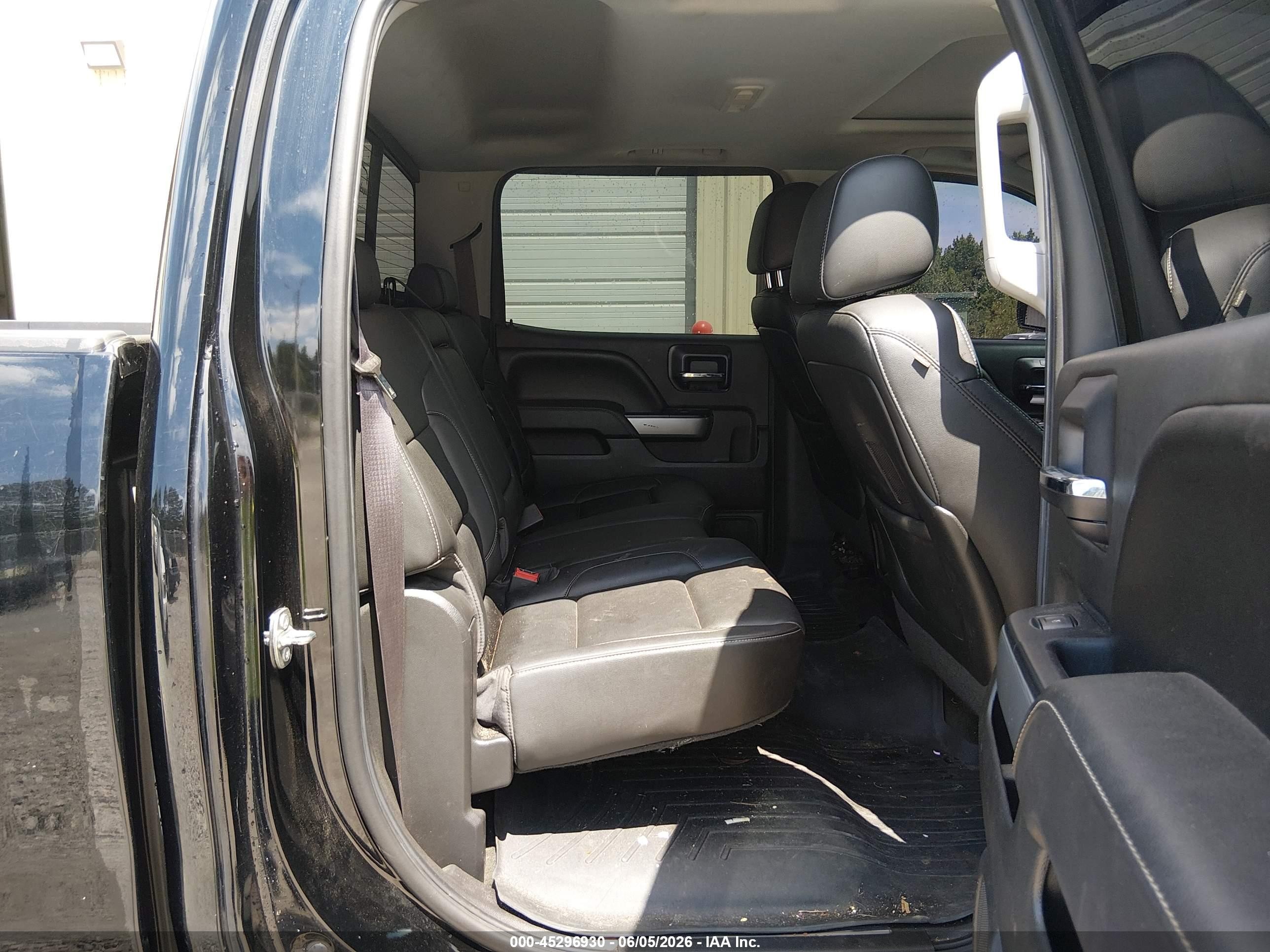 2015 Chevrolet Silverado 1500 2lz Черный vin: 3GCUKSEC4FG445615