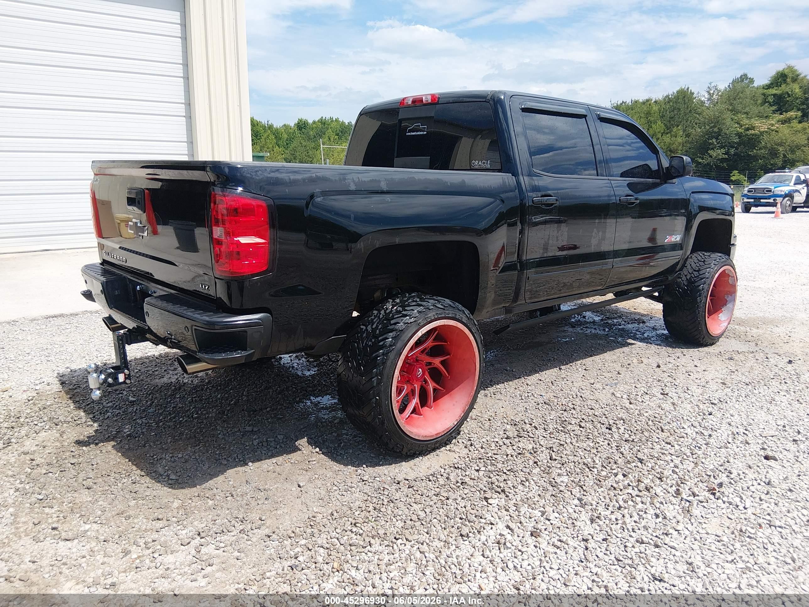 2015 Chevrolet Silverado 1500 2lz Черный vin: 3GCUKSEC4FG445615