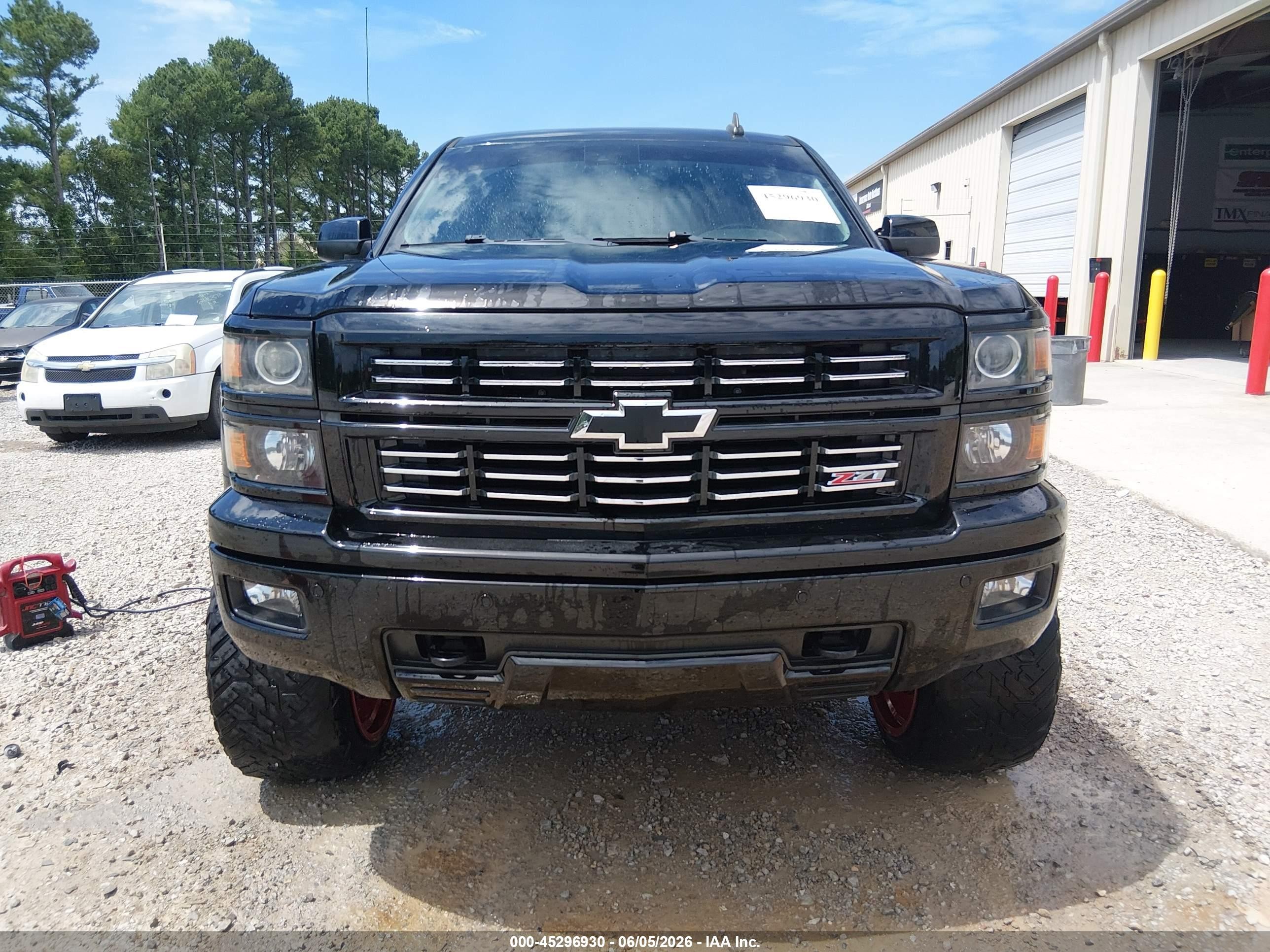 2015 Chevrolet Silverado 1500 2lz Черный vin: 3GCUKSEC4FG445615