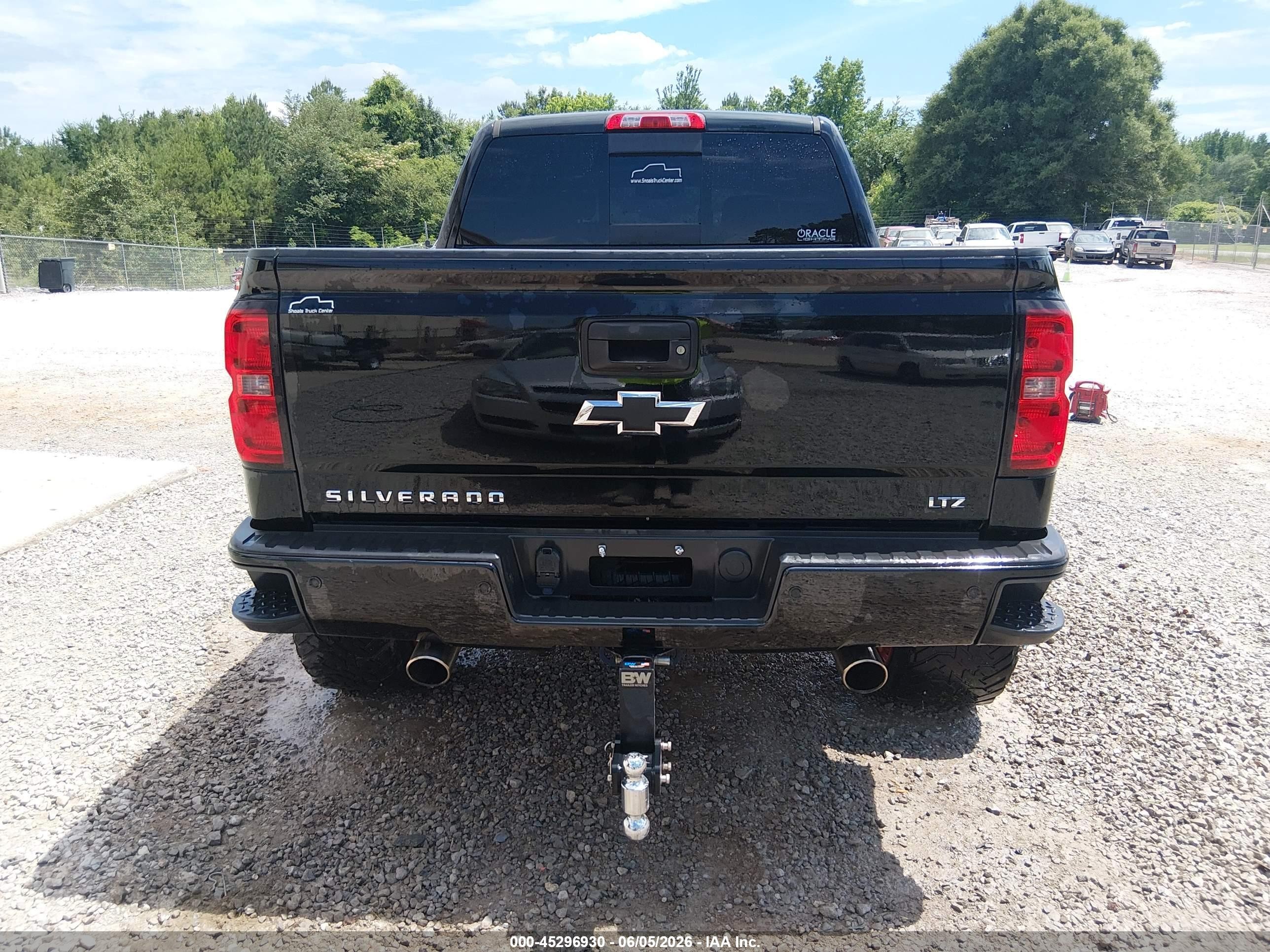 2015 Chevrolet Silverado 1500 2lz Черный vin: 3GCUKSEC4FG445615