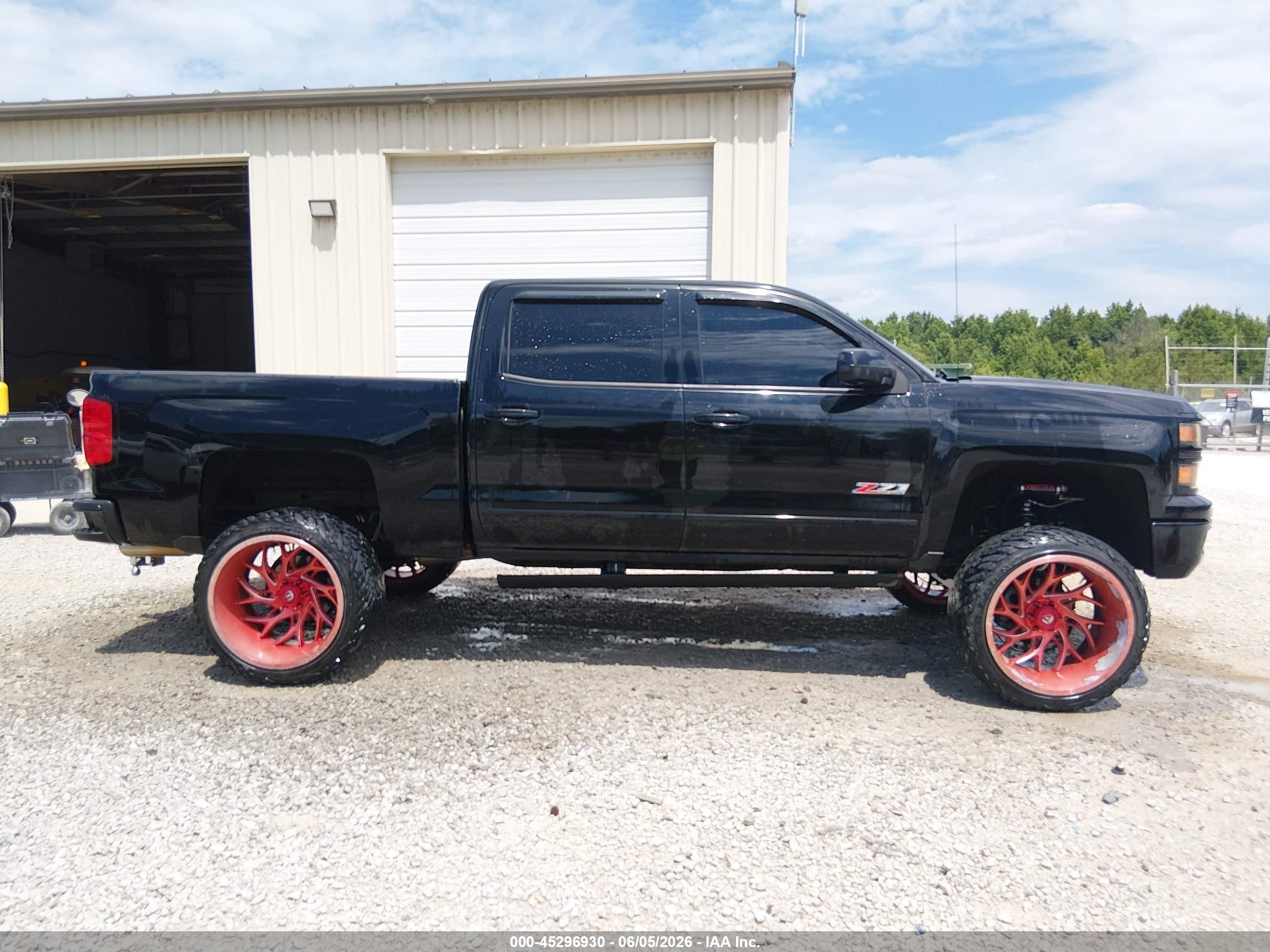 2015 Chevrolet Silverado 1500 2lz Черный vin: 3GCUKSEC4FG445615