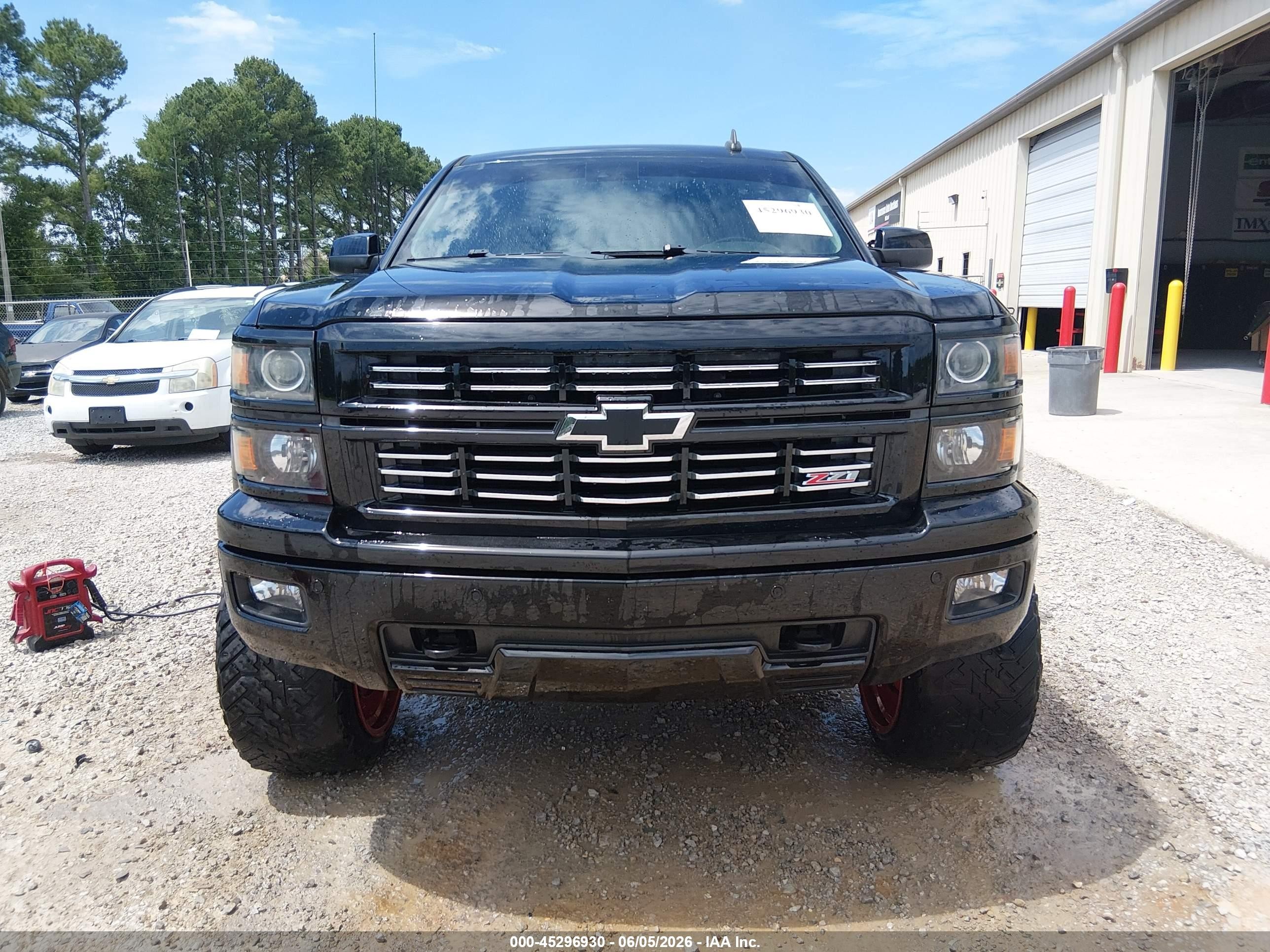 2015 Chevrolet Silverado 1500 2lz Черный vin: 3GCUKSEC4FG445615
