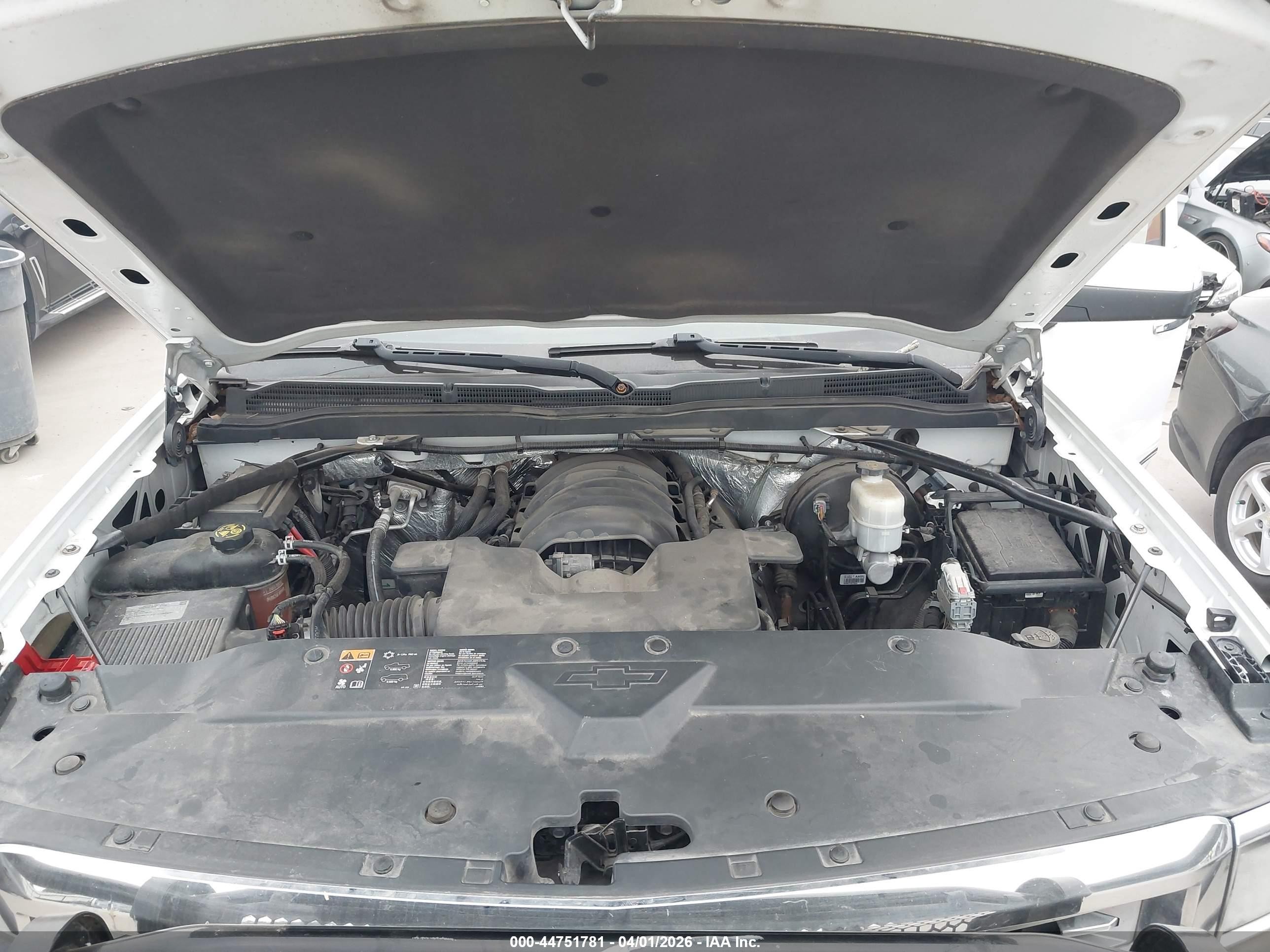 2015 Chevrolet Silverado 1500 2lz Белый vin: 3GCUKSEC4FG472054