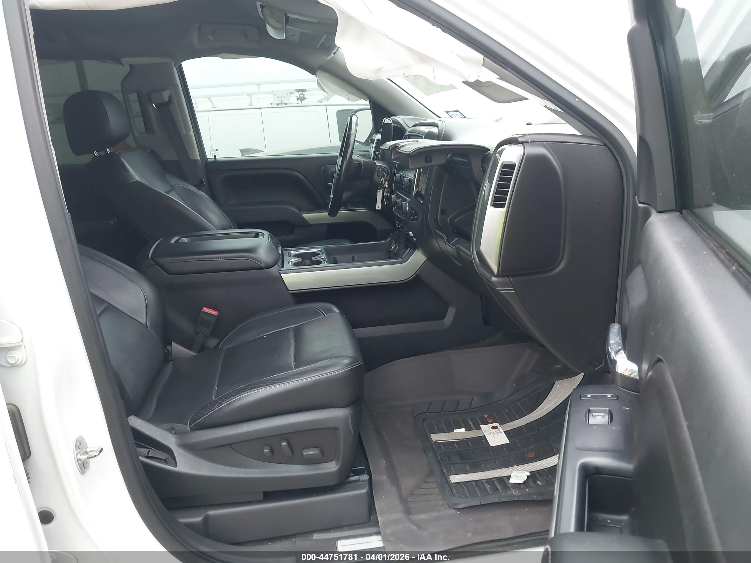 2015 Chevrolet Silverado 1500 2lz Белый vin: 3GCUKSEC4FG472054