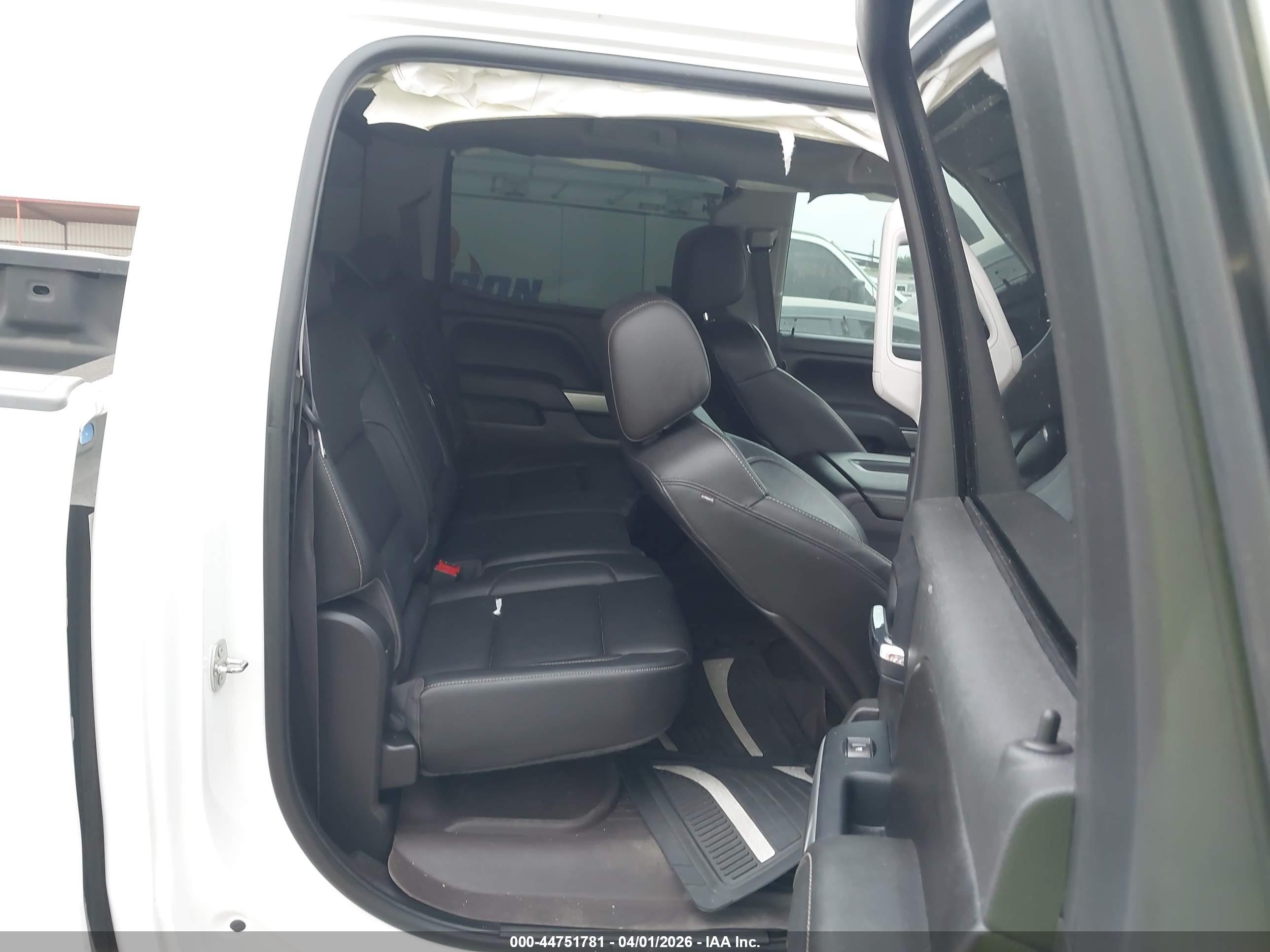 2015 Chevrolet Silverado 1500 2lz Белый vin: 3GCUKSEC4FG472054