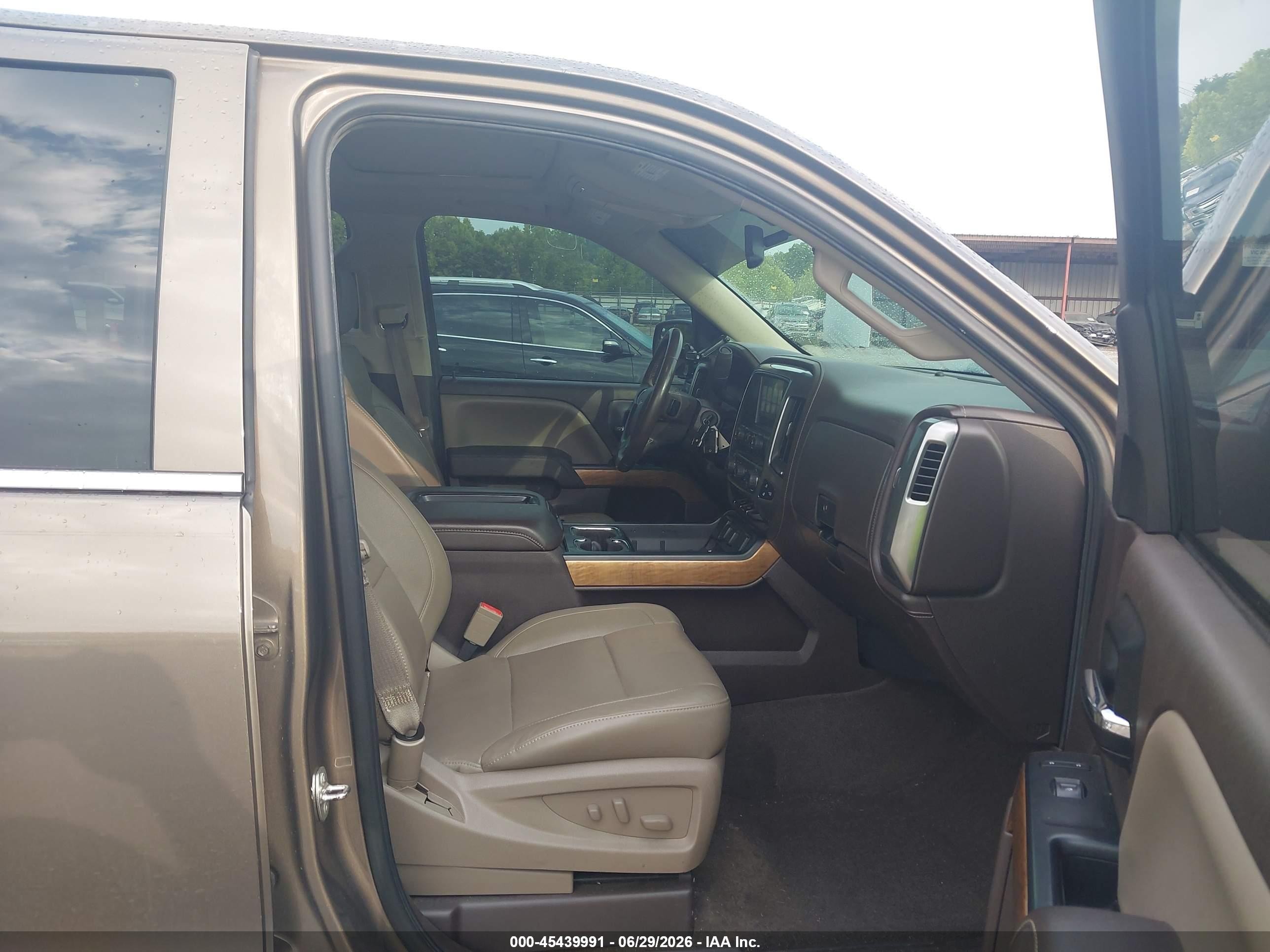 2015 Chevrolet Silverado 1500 Ltz Gray vin: 3GCUKSEC4FG472510