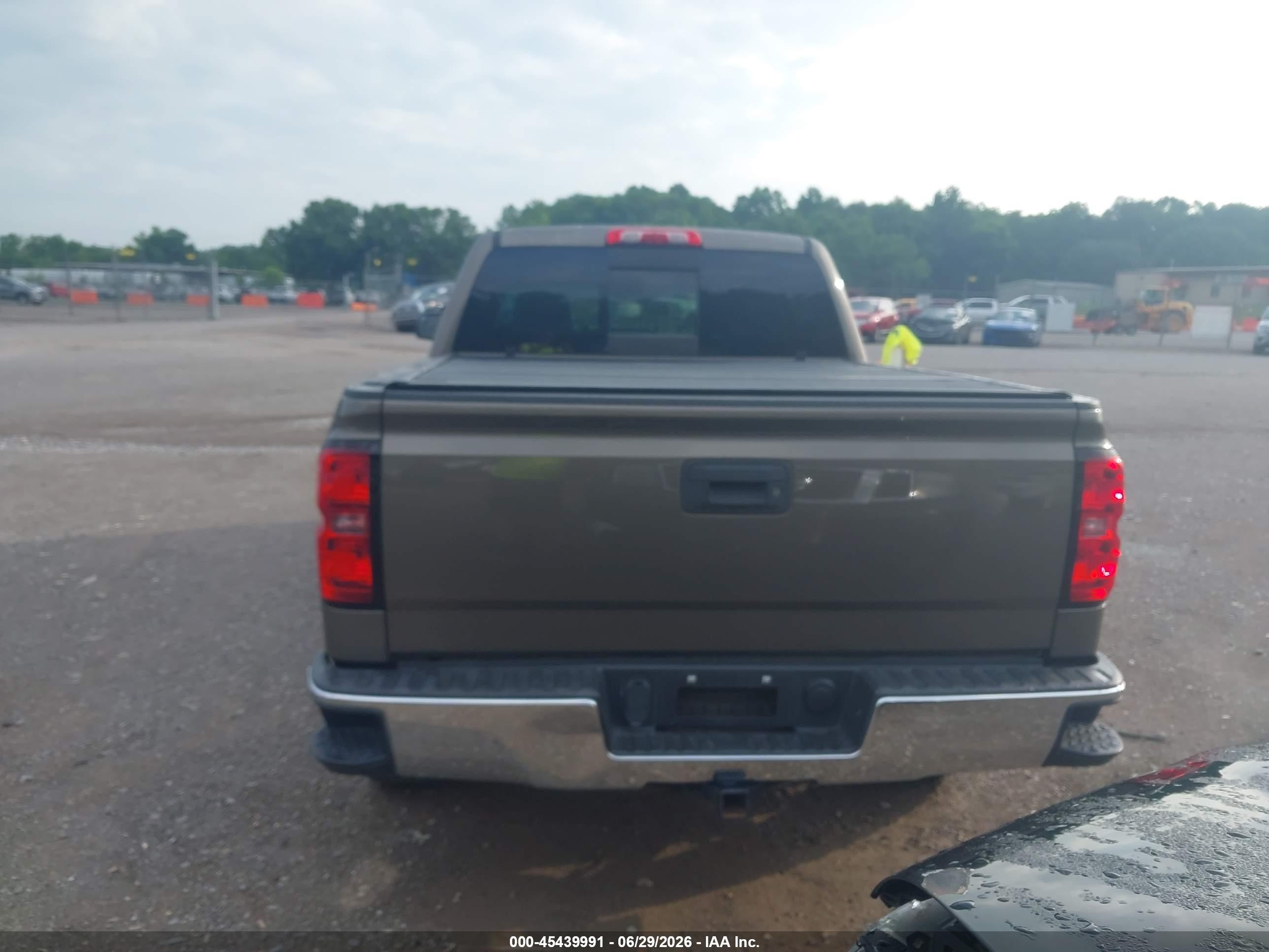 2015 Chevrolet Silverado 1500 Ltz Gray vin: 3GCUKSEC4FG472510