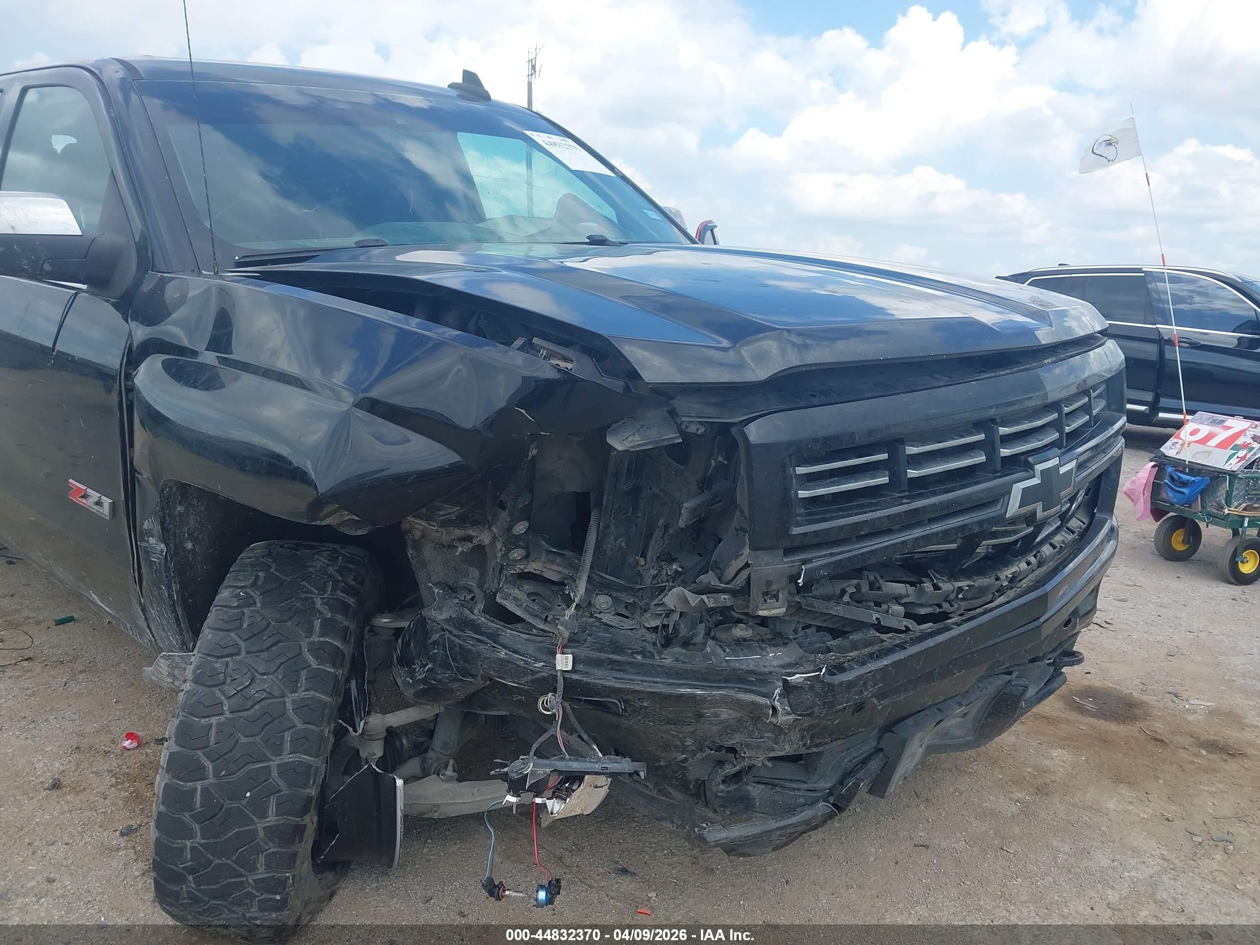 2015 Chevrolet Silverado 1500 2lz Black vin: 3GCUKSEC4FG533192