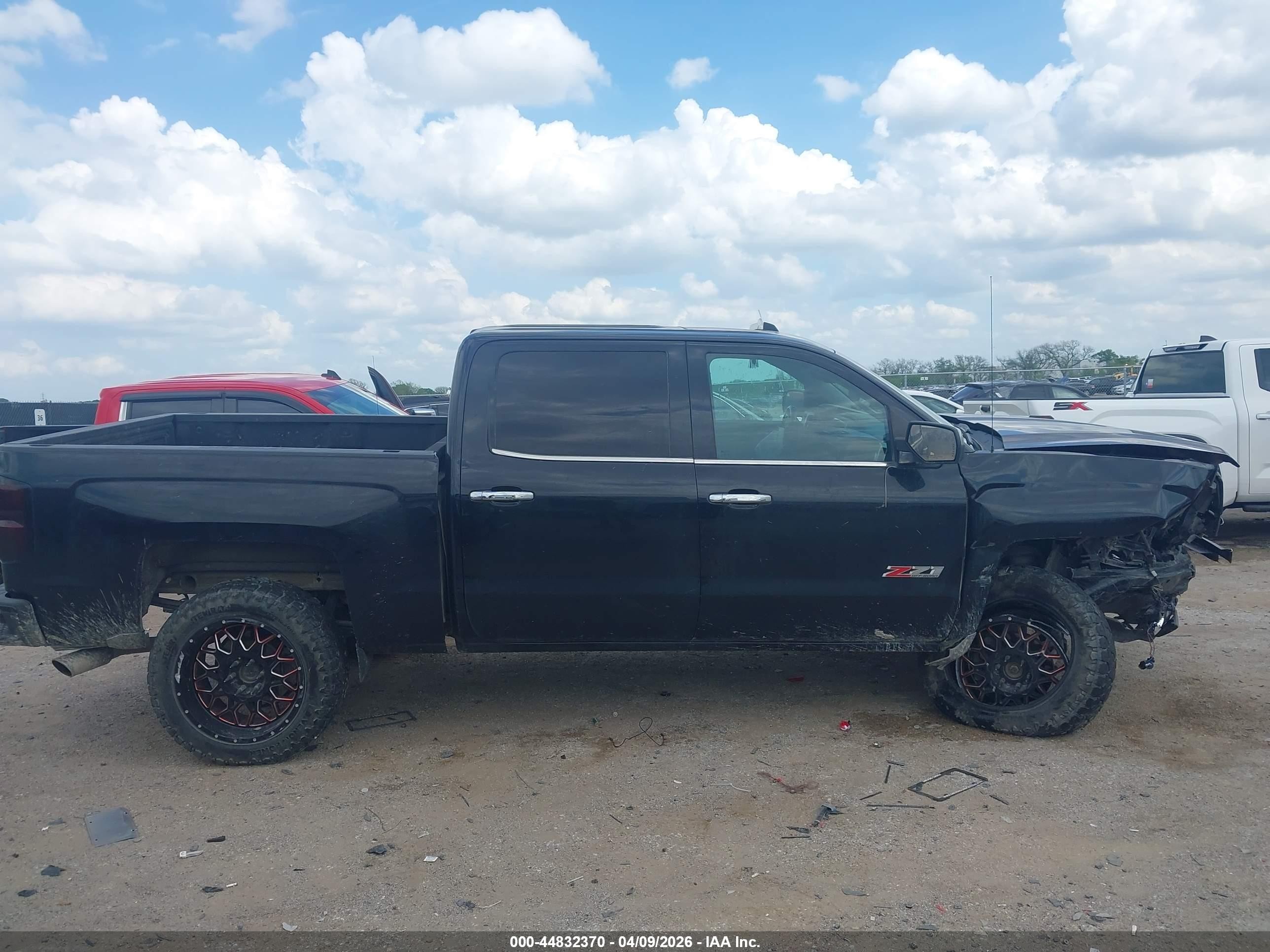 2015 Chevrolet Silverado 1500 2lz Black vin: 3GCUKSEC4FG533192