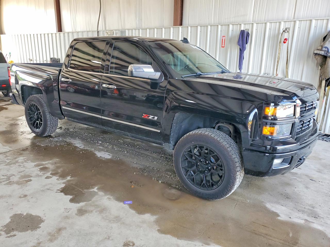 2015 Chevrolet Silverado K1500 Ltz Black vin: 3GCUKSEC4FG537565