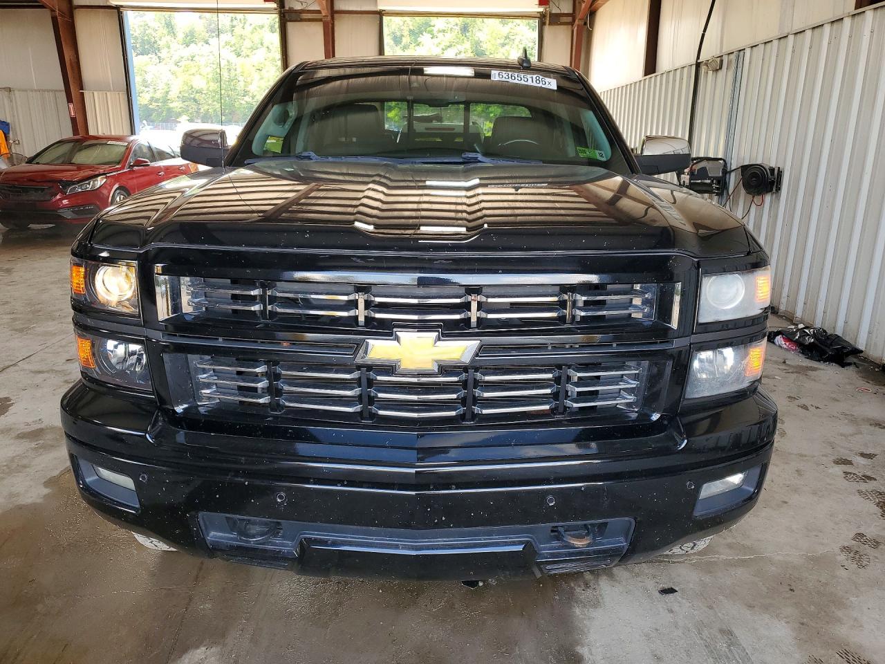 2015 Chevrolet Silverado K1500 Ltz Black vin: 3GCUKSEC4FG537565