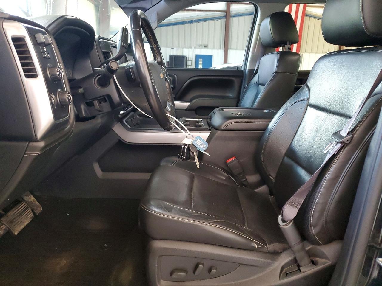 2015 Chevrolet Silverado K1500 Ltz Black vin: 3GCUKSEC4FG537565