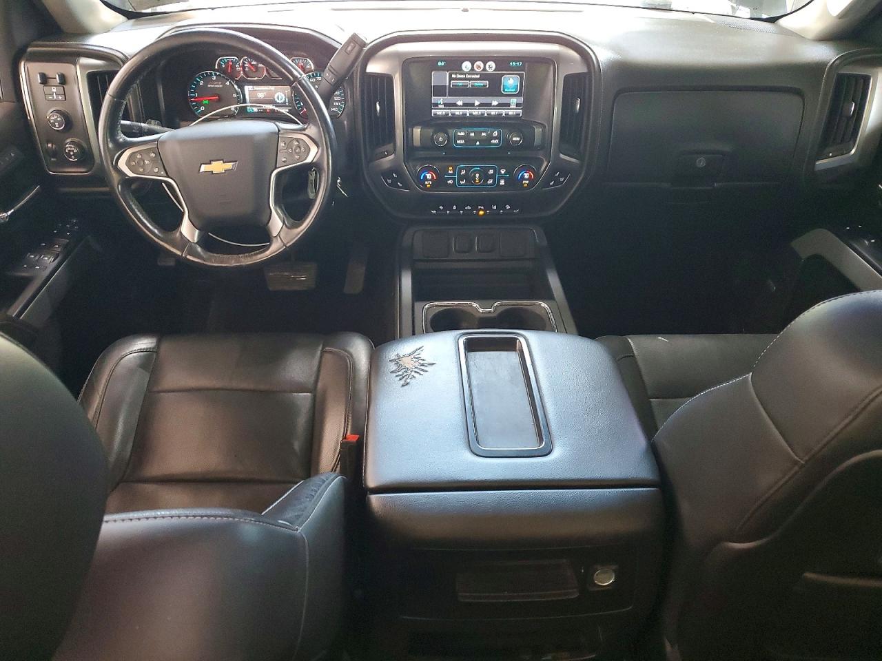 2015 Chevrolet Silverado K1500 Ltz Black vin: 3GCUKSEC4FG537565
