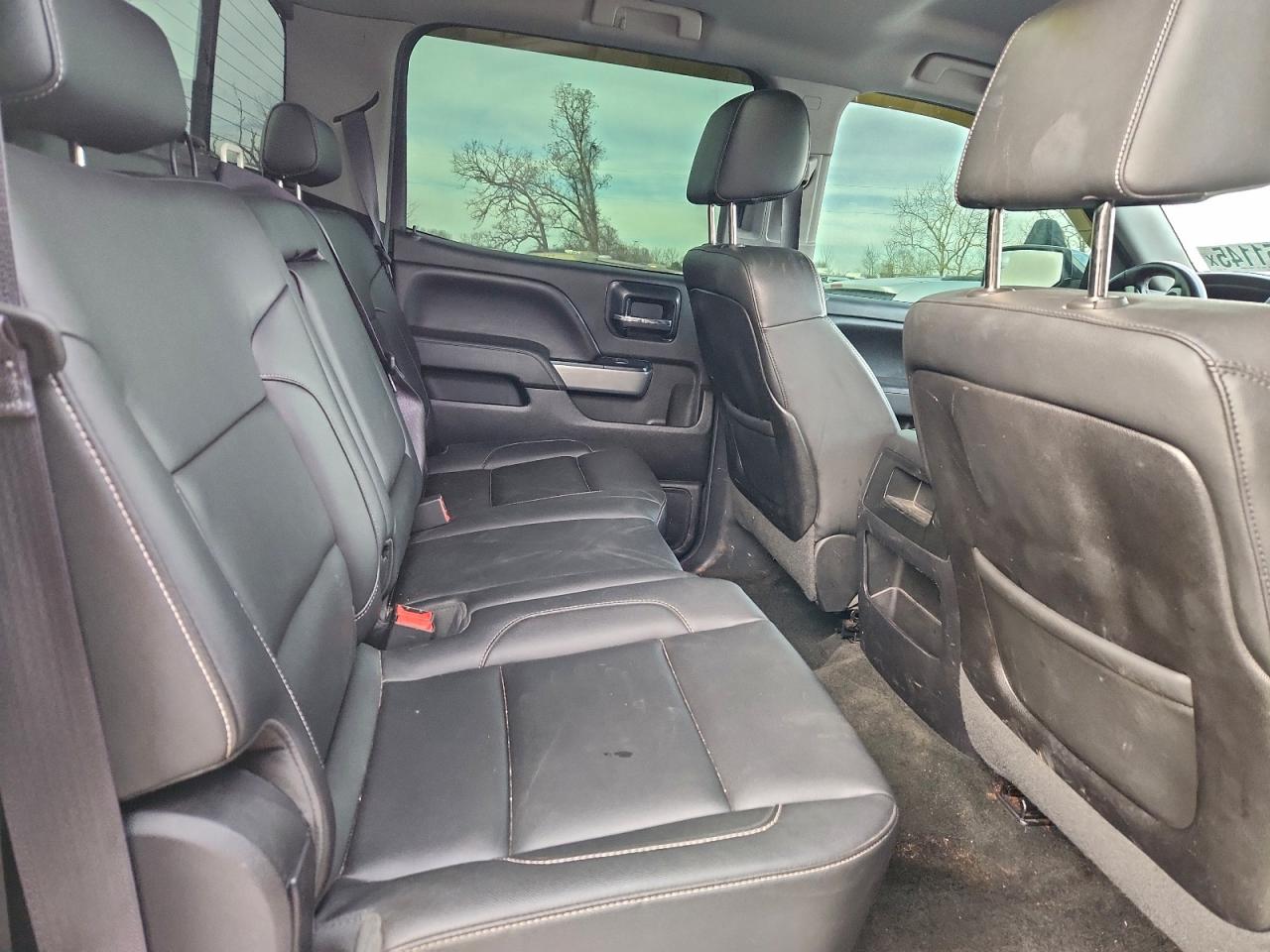 2014 Chevrolet Silverado K1500 Ltz White vin: 3GCUKSEC5EG147816