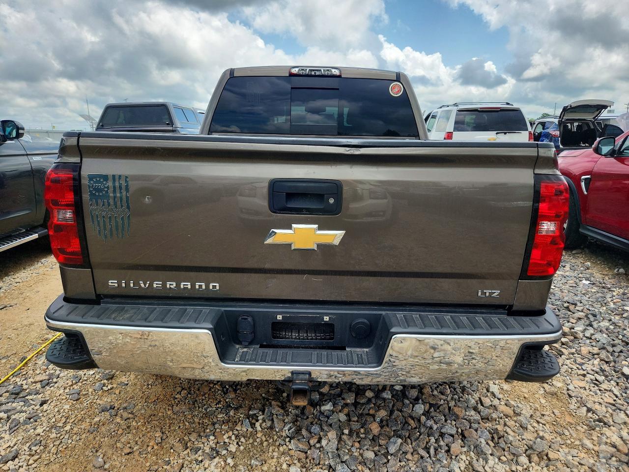 2014 Chevrolet Silverado K1500 Ltz Tan vin: 3GCUKSEC5EG202202