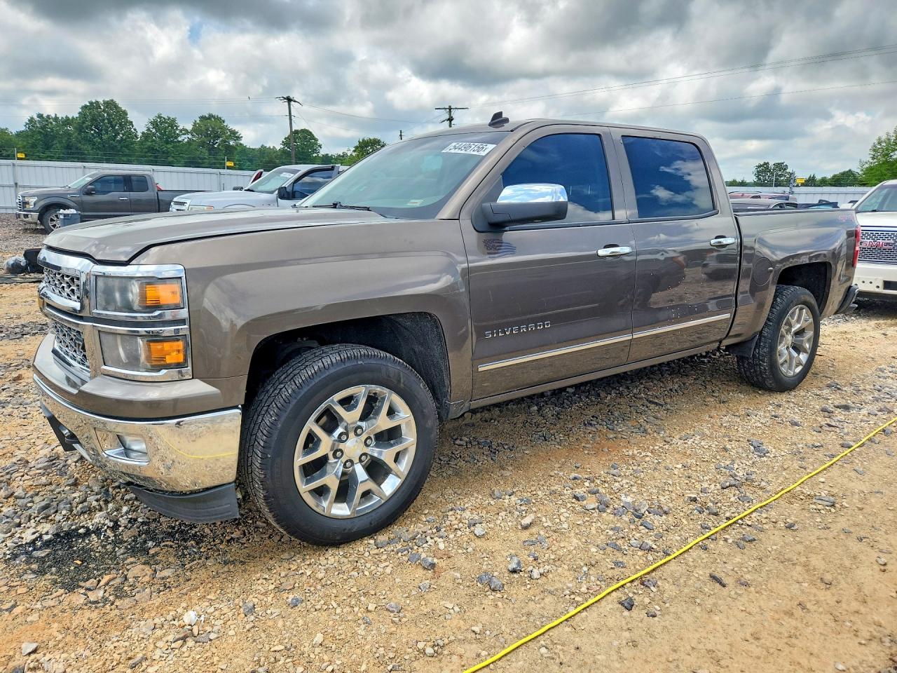 2014 Chevrolet Silverado K1500 Ltz Tan vin: 3GCUKSEC5EG202202