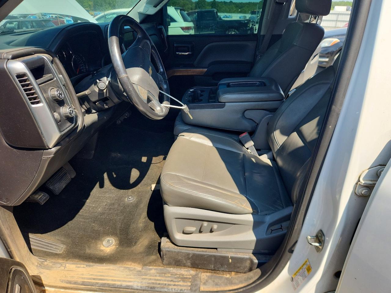 2014 Chevrolet Silverado K1500 Ltz Белый vin: 3GCUKSEC5EG240805