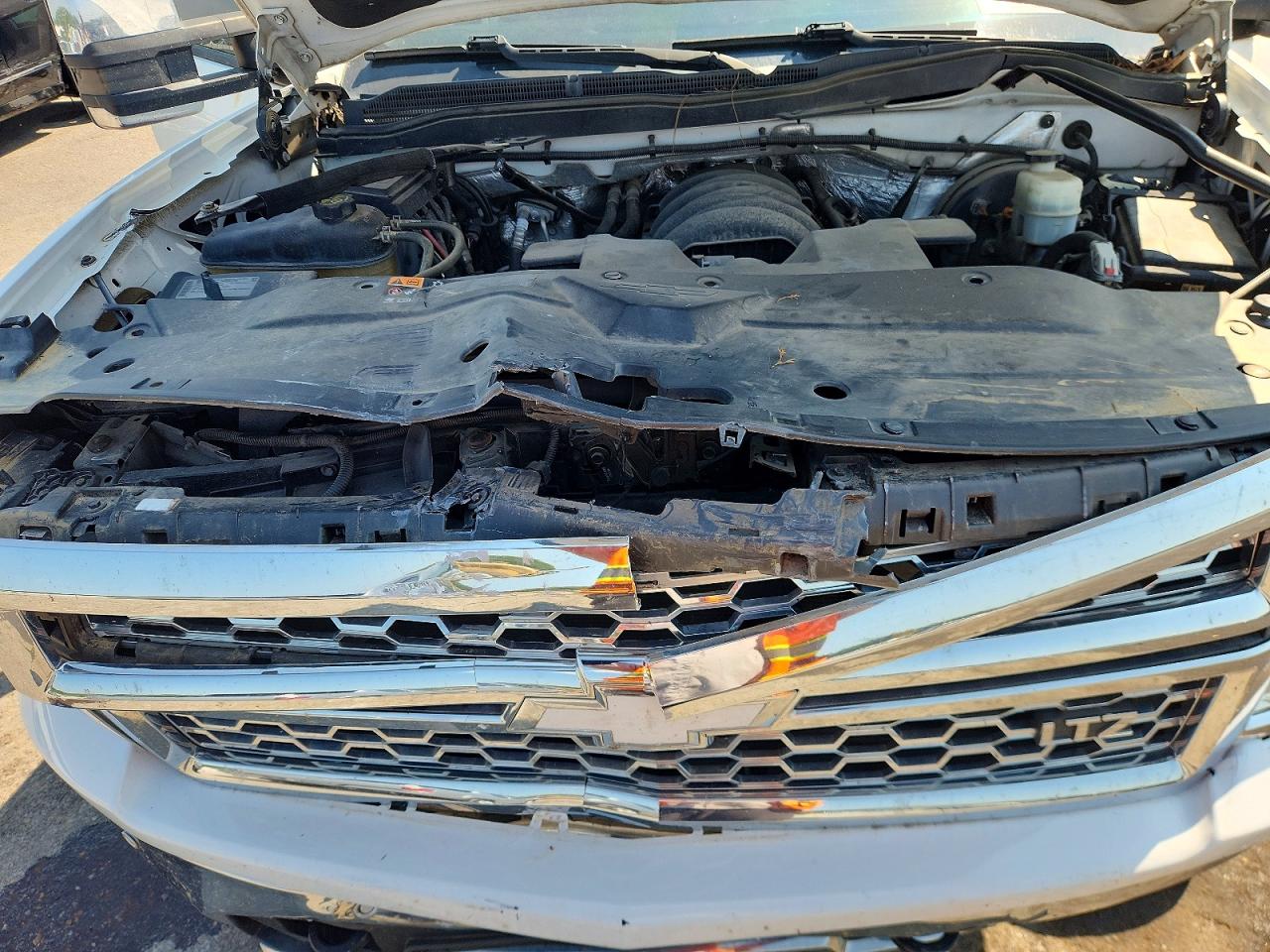 2014 Chevrolet Silverado K1500 Ltz Белый vin: 3GCUKSEC5EG240805