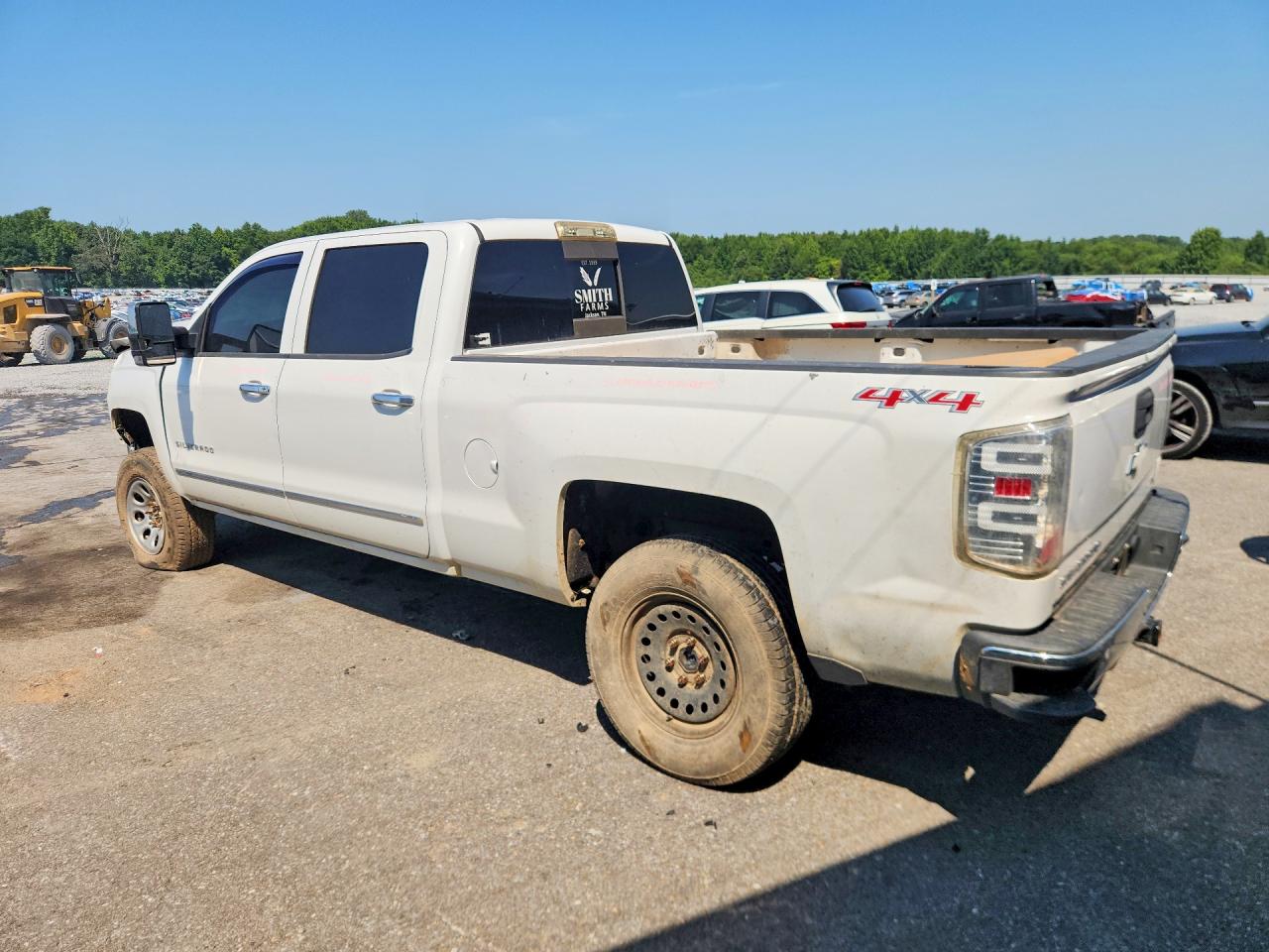 2014 Chevrolet Silverado K1500 Ltz Белый vin: 3GCUKSEC5EG240805
