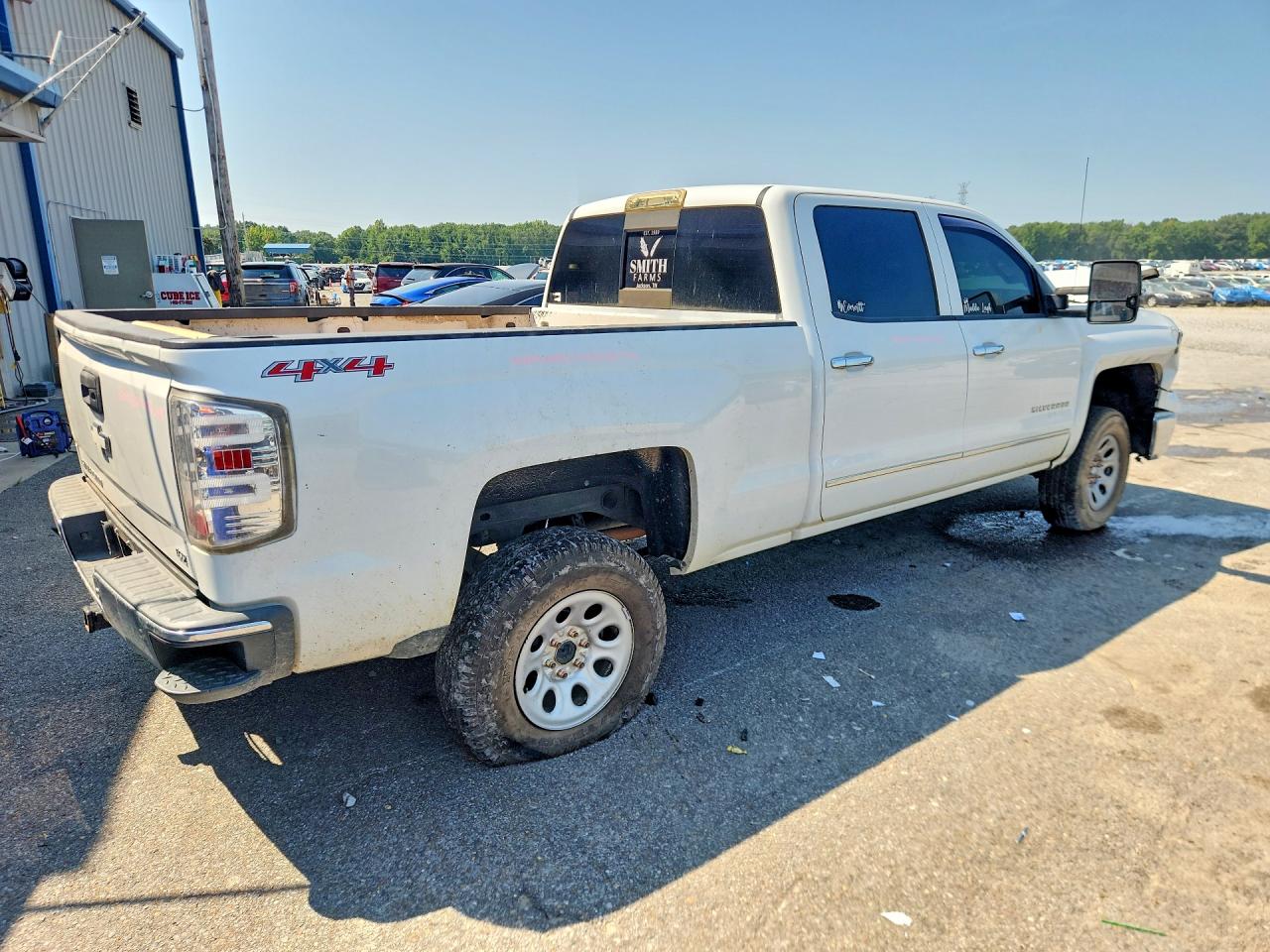 2014 Chevrolet Silverado K1500 Ltz Белый vin: 3GCUKSEC5EG240805