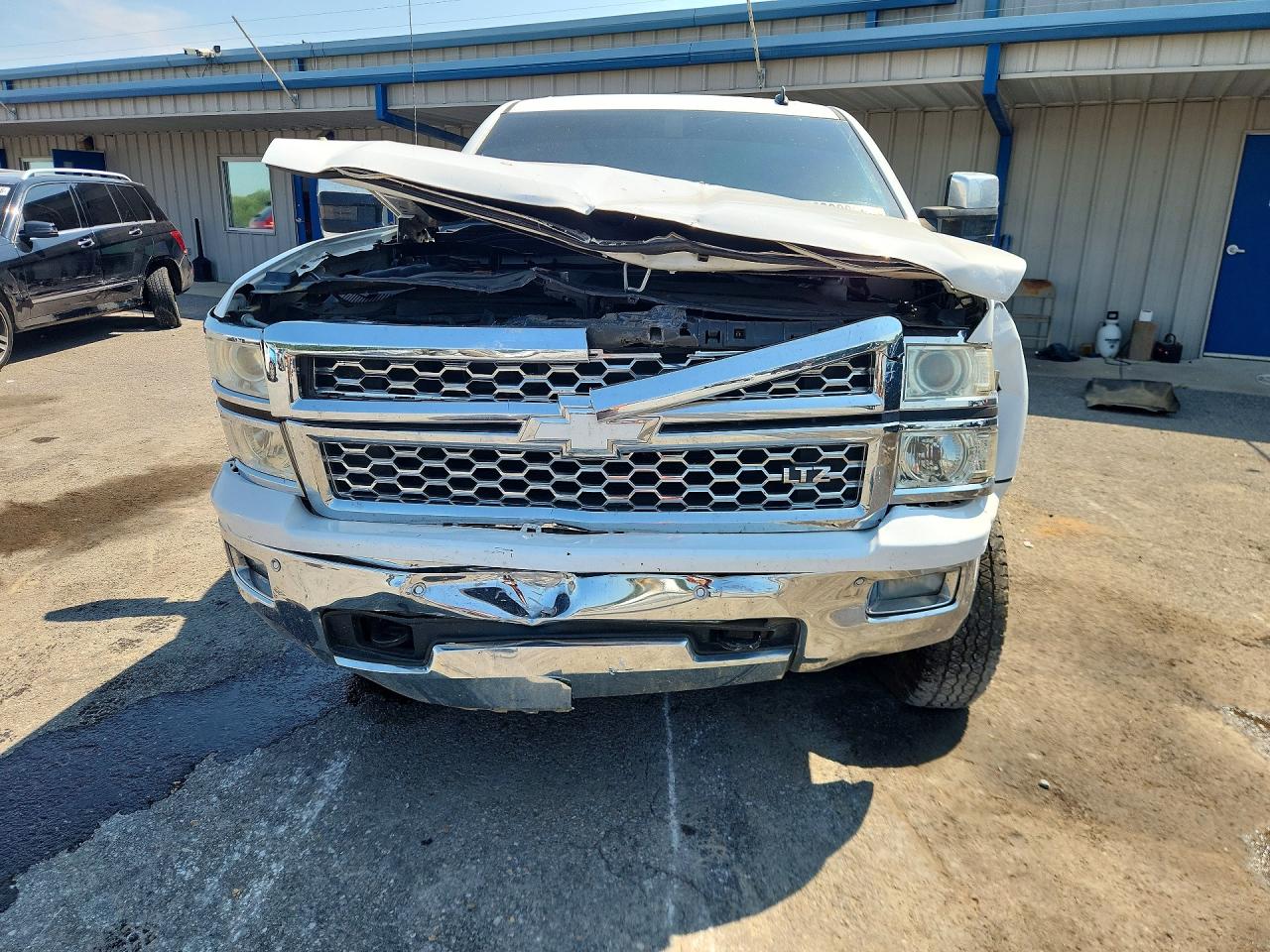 2014 Chevrolet Silverado K1500 Ltz Белый vin: 3GCUKSEC5EG240805