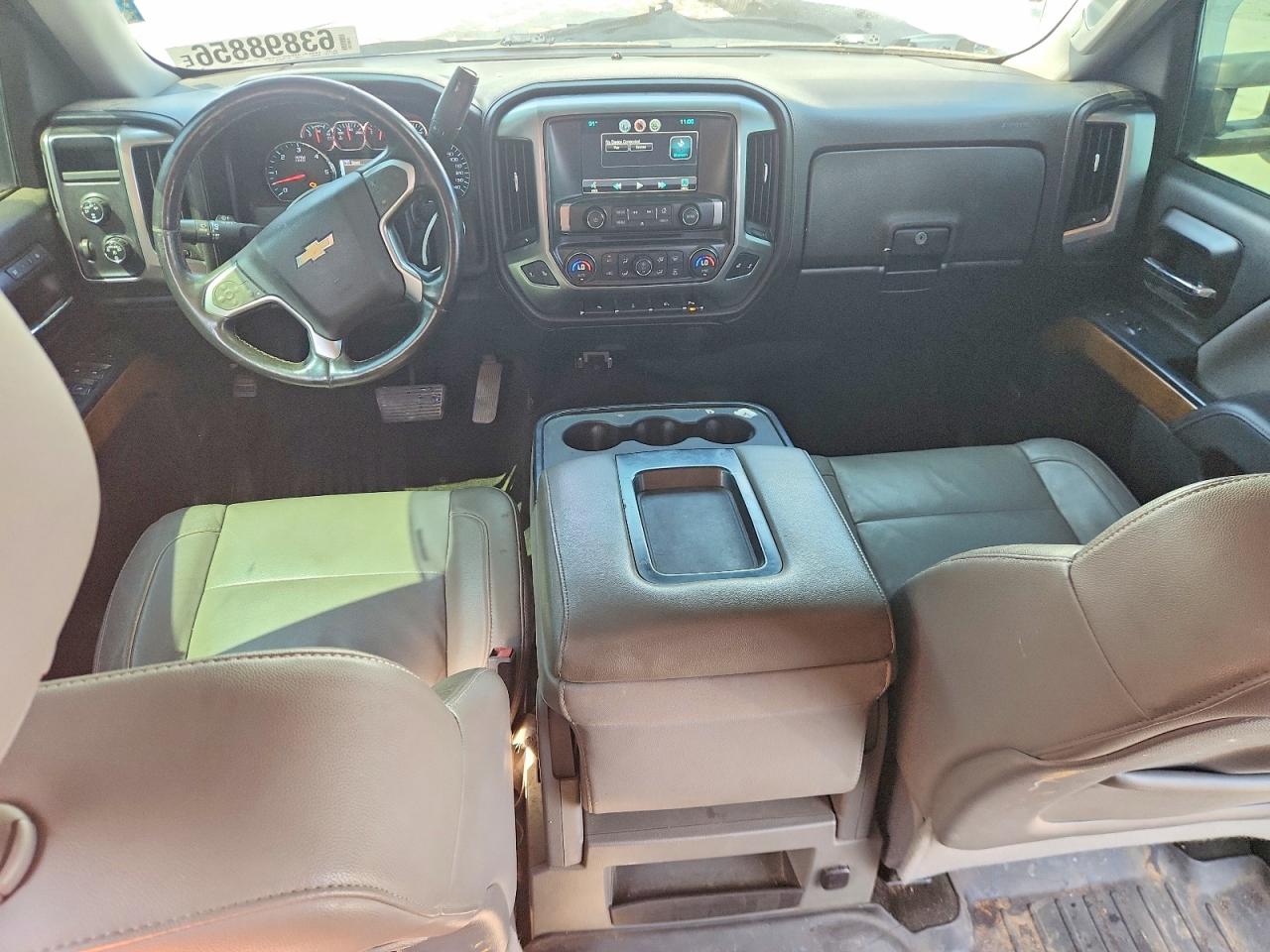 2014 Chevrolet Silverado K1500 Ltz Белый vin: 3GCUKSEC5EG240805