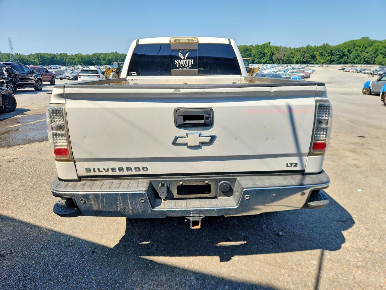 2014 Chevrolet Silverado K1500 Ltz Белый vin: 3GCUKSEC5EG240805