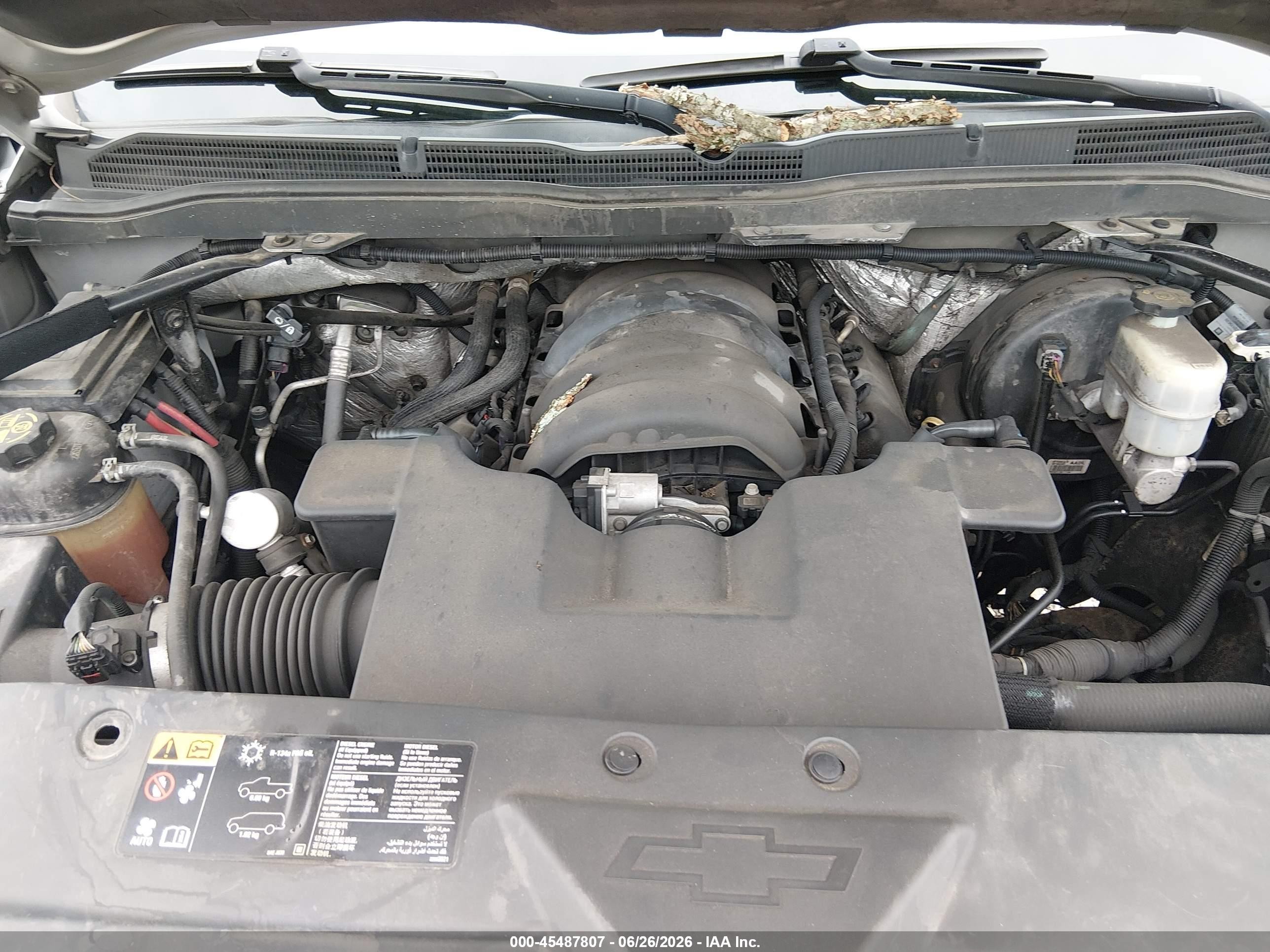 2014 Chevrolet Silverado 1500 Ltz Silver vin: 3GCUKSEC5EG285520