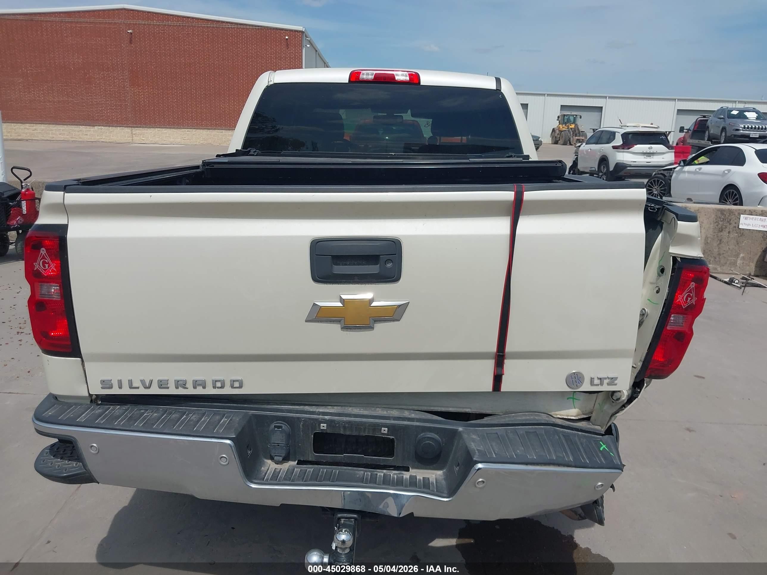 2014 Chevrolet Silverado 1500 2lz Белый vin: 3GCUKSEC5EG367957