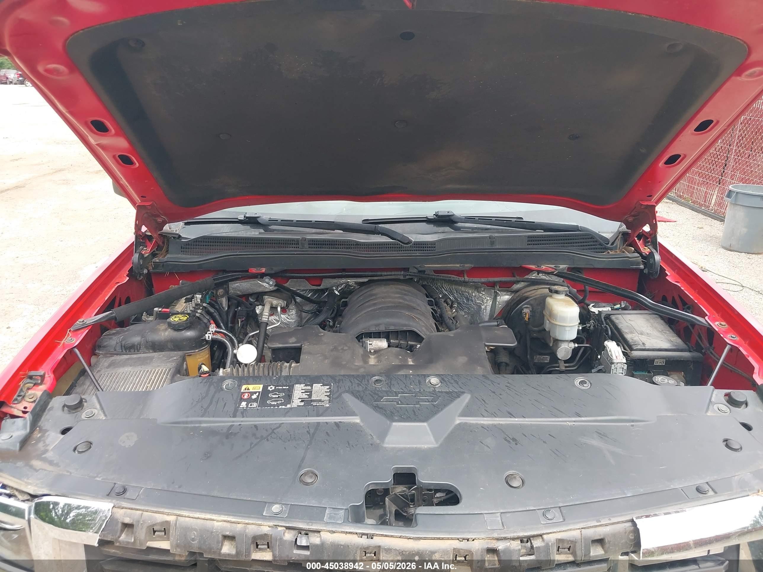2014 Chevrolet Silverado 1500 2lz Red vin: 3GCUKSEC5EG438767
