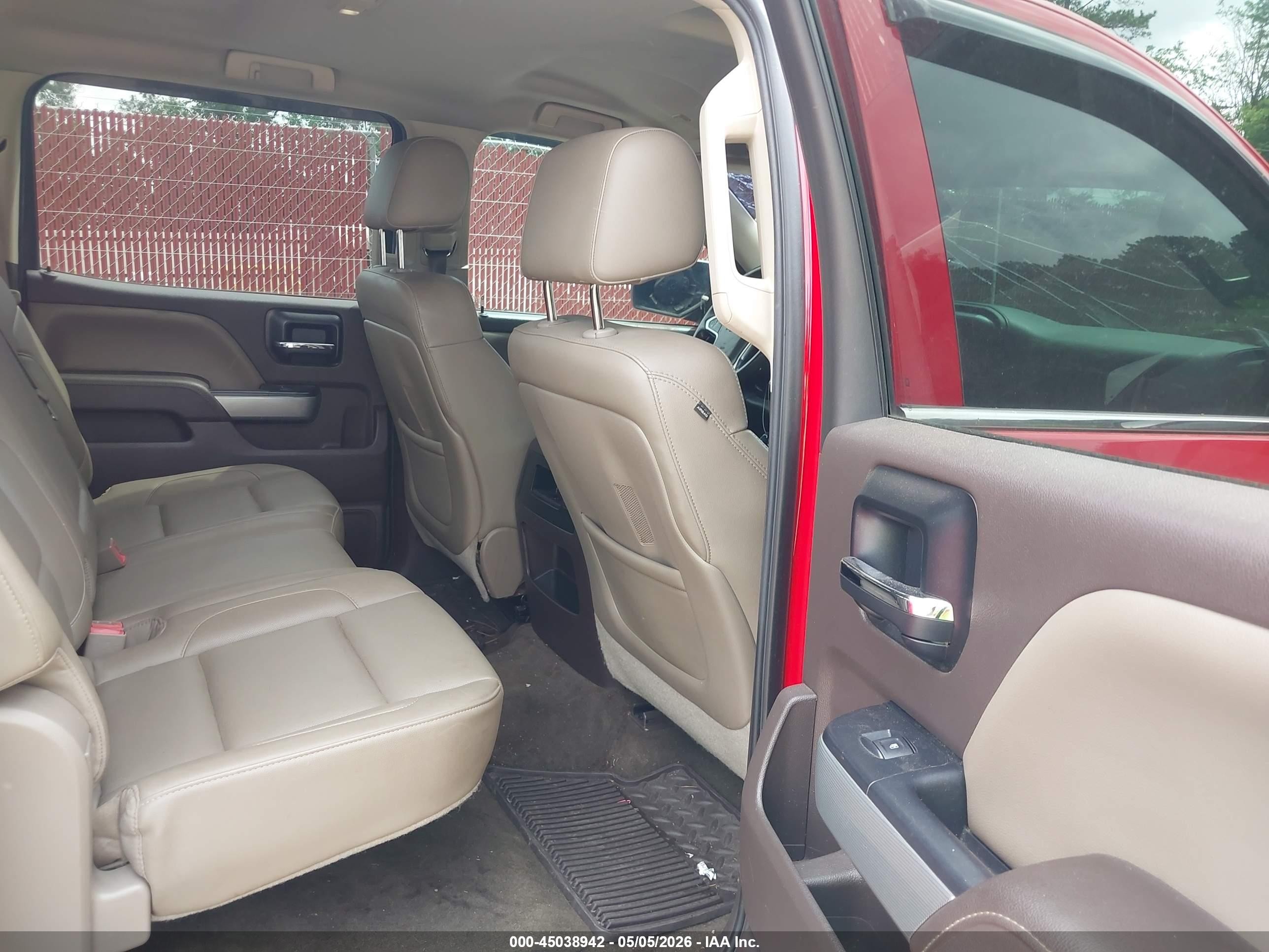 2014 Chevrolet Silverado 1500 2lz Red vin: 3GCUKSEC5EG438767