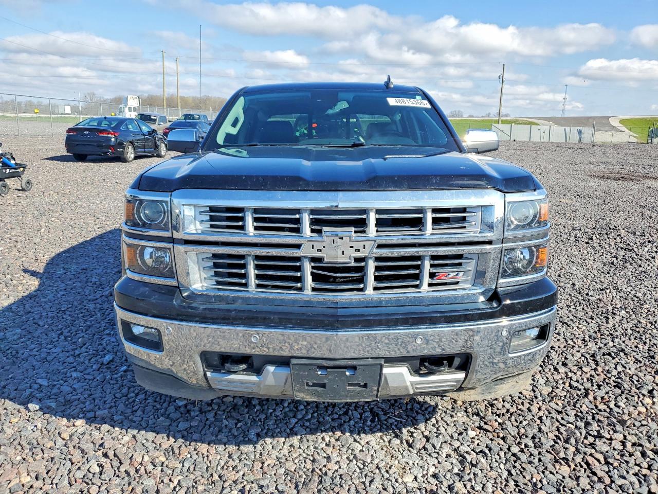2015 Chevrolet Silverado K1500 Ltz Черный vin: 3GCUKSEC5FG273773