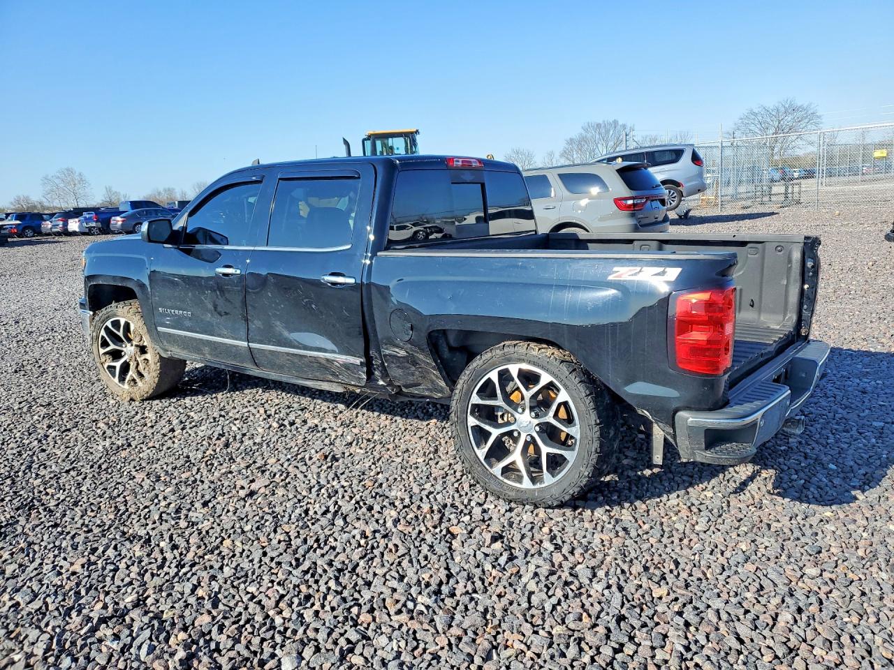 2015 Chevrolet Silverado K1500 Ltz Черный vin: 3GCUKSEC5FG273773