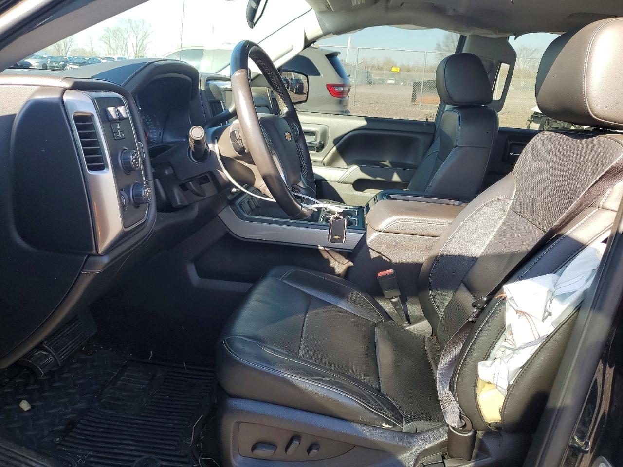 2015 Chevrolet Silverado K1500 Ltz Черный vin: 3GCUKSEC5FG273773