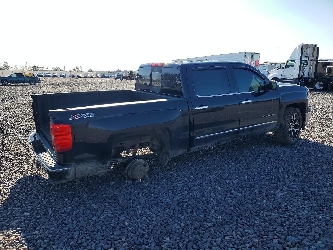 2015 Chevrolet Silverado K1500 Ltz Черный vin: 3GCUKSEC5FG273773