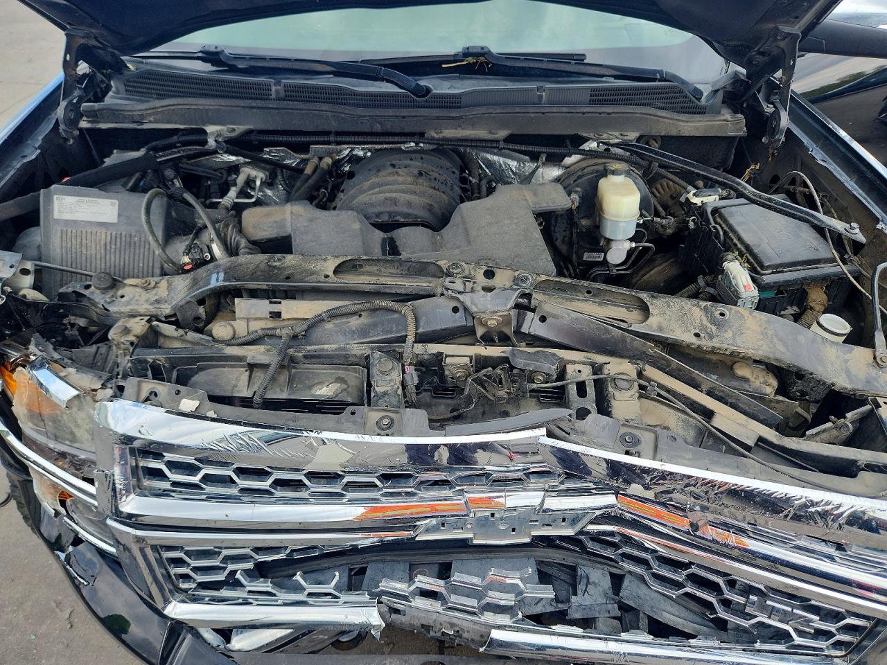 2015 Chevrolet Silverado K1500 Ltz Black vin: 3GCUKSEC5FG444196