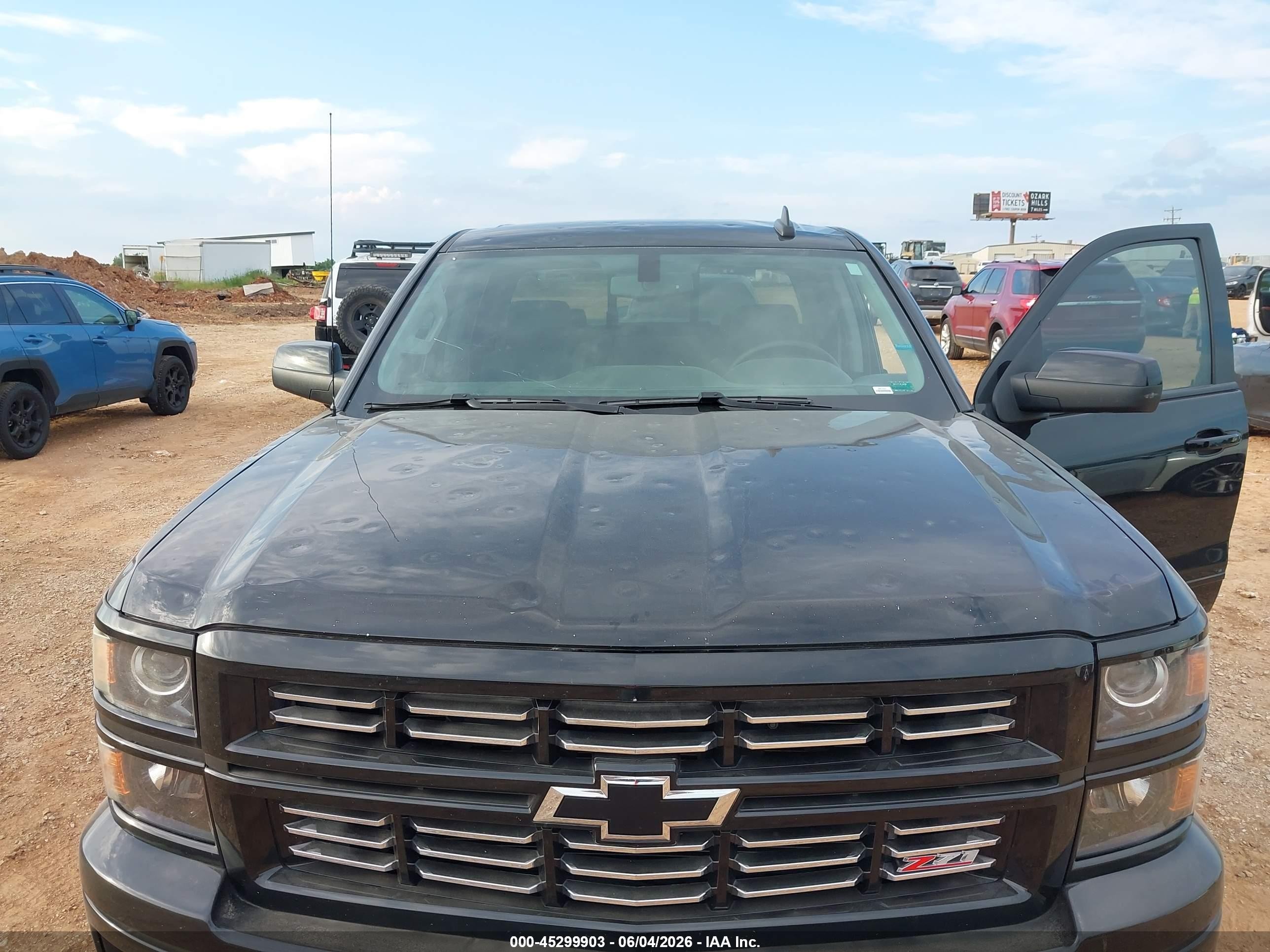 2015 Chevrolet Silverado 1500 2lz Black vin: 3GCUKSEC5FG448507