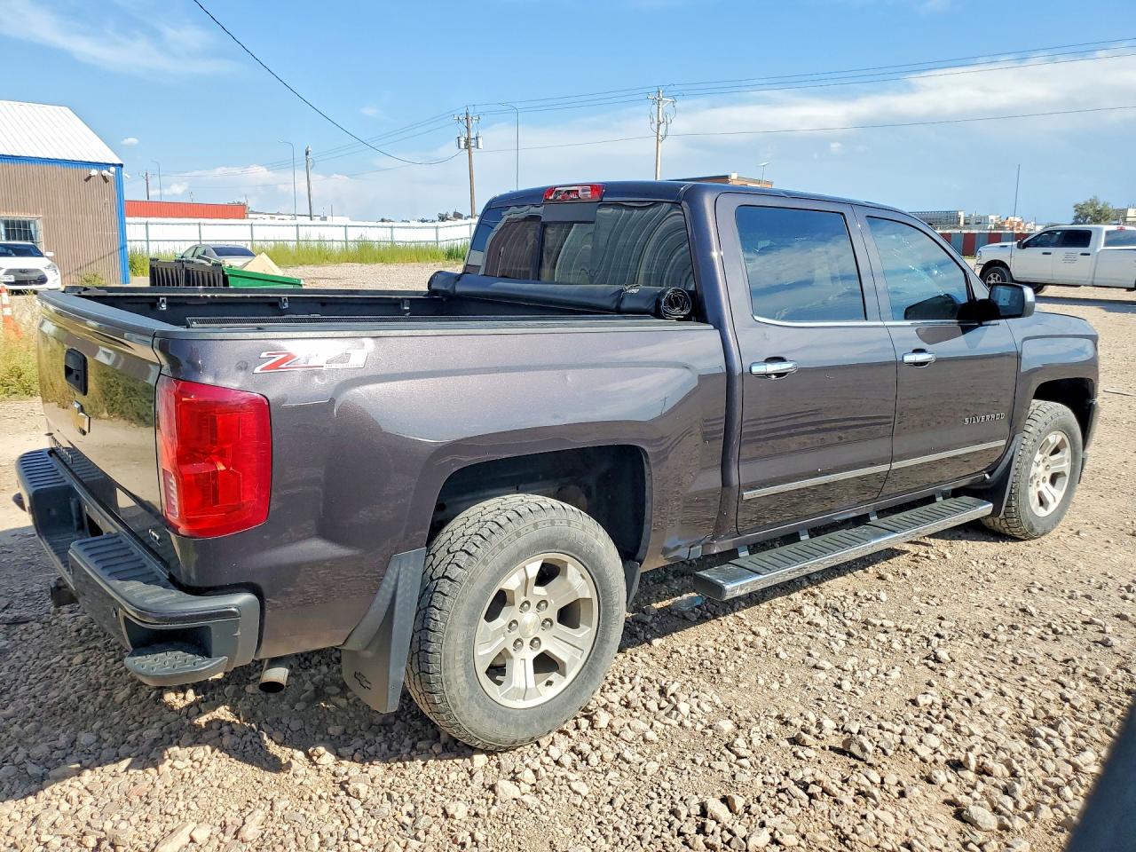 2016 Chevrolet Silverado K1500 Ltz Charcoal vin: 3GCUKSEC5GG155563