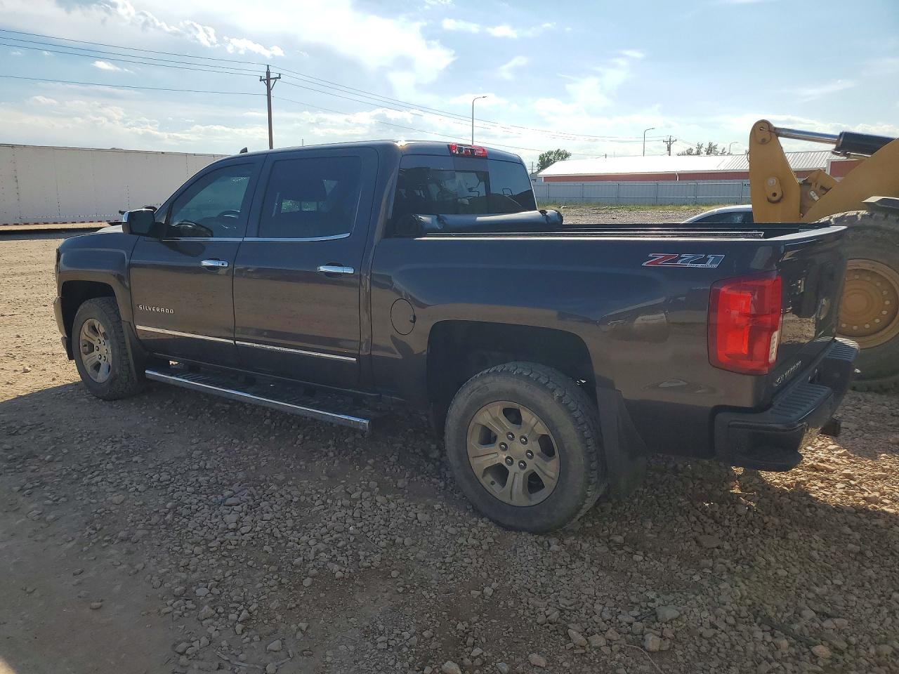 2016 Chevrolet Silverado K1500 Ltz Charcoal vin: 3GCUKSEC5GG155563